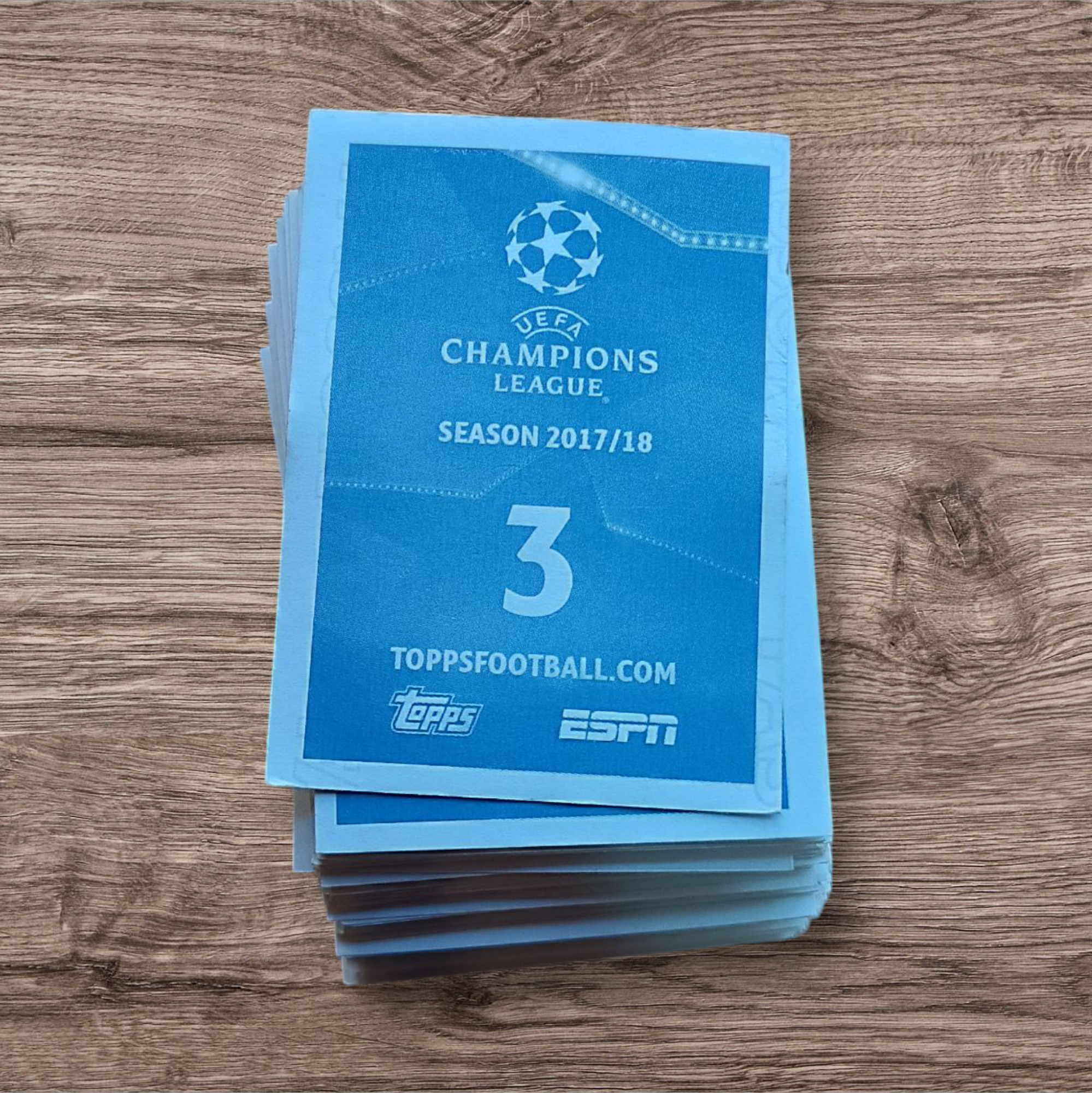 Lote 191 figuritas sin repetir Champions League 2017/18