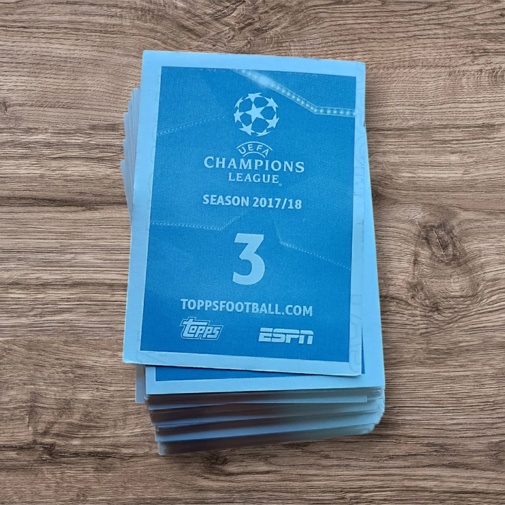 Lote 191 figuritas sin repetir Champions League 2017/18