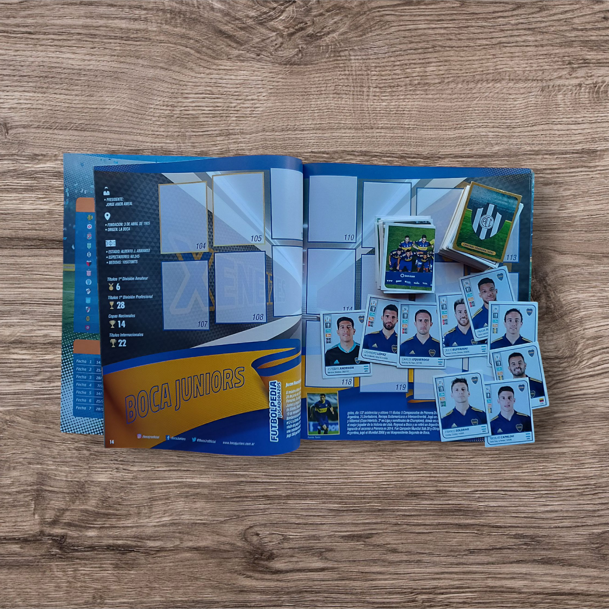 Álbum + 159 figuritas sin repetir Fútbol Argentino 2021