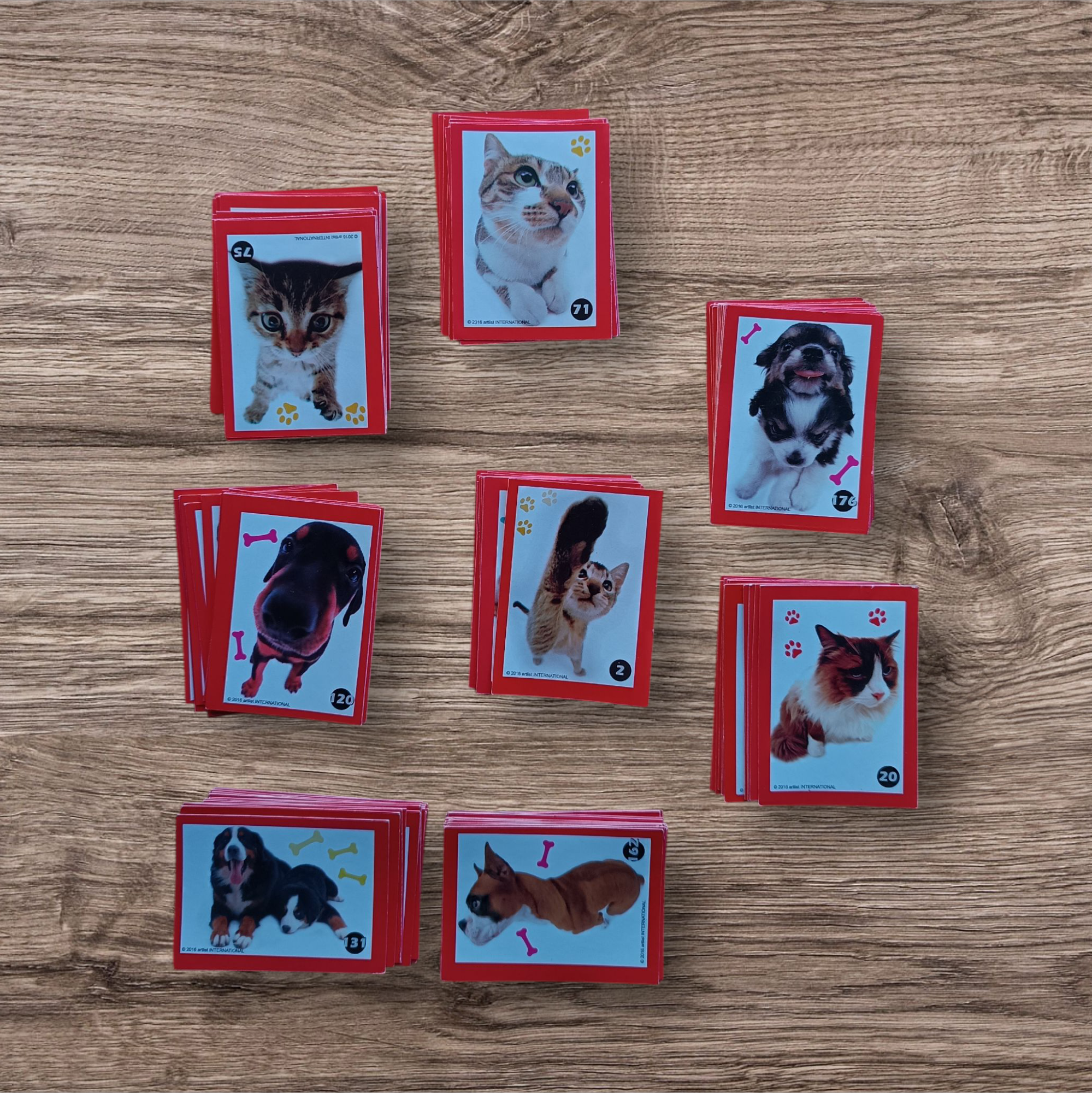 Lote 127 figuritas sin repetir The Dog