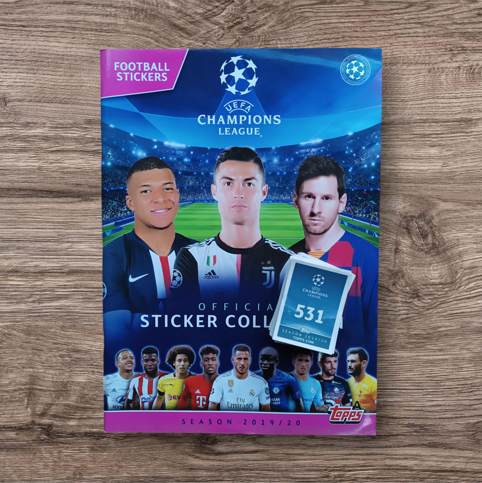 Álbum + 145 figuritas sin repetir Champions League 2019/20