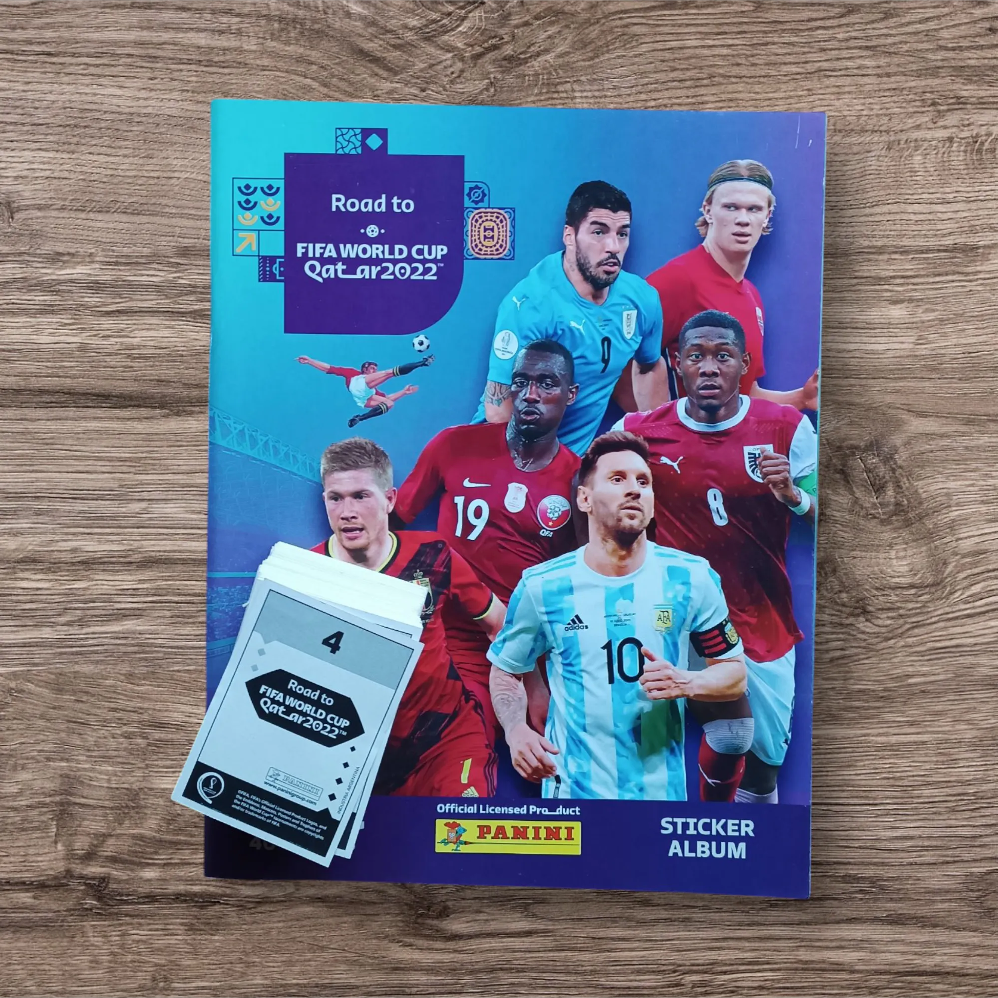 Álbum + 187 figuritas Road to Qatar 2022