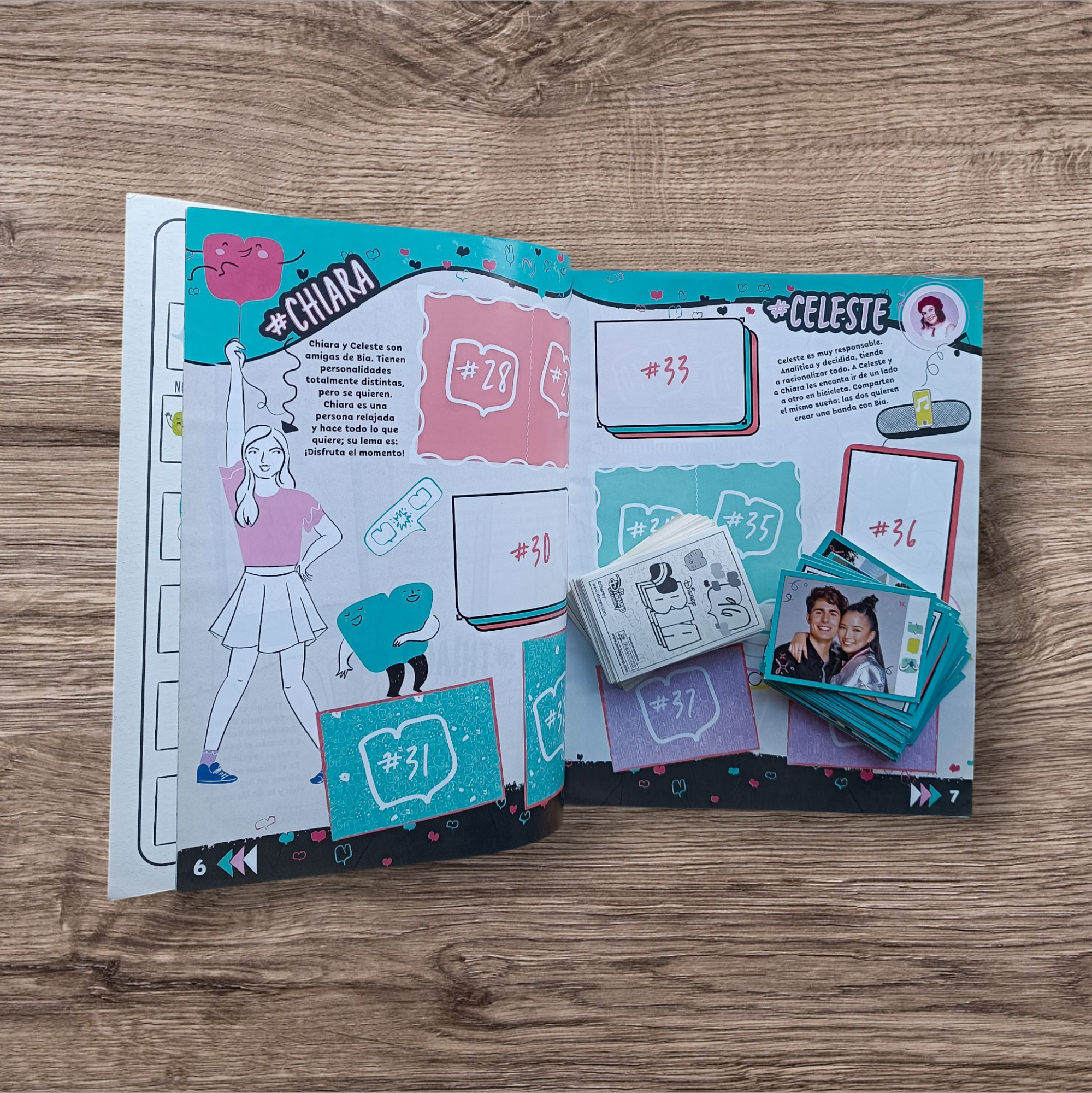 Álbum + 149 figuritas sin repetir Bía, de Panini