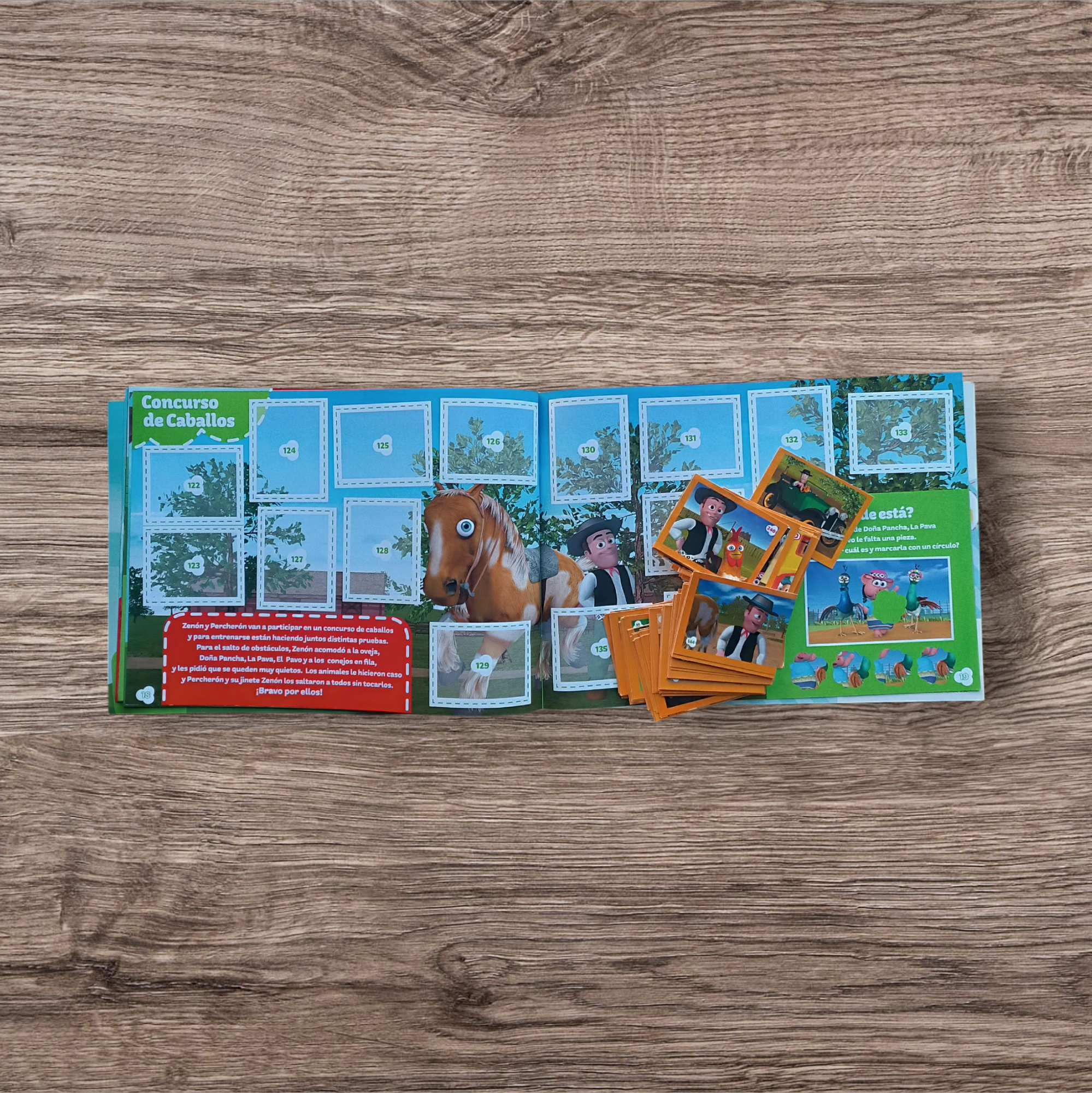 Álbum + 146 figuritas sin repetir La Granja de Zenón