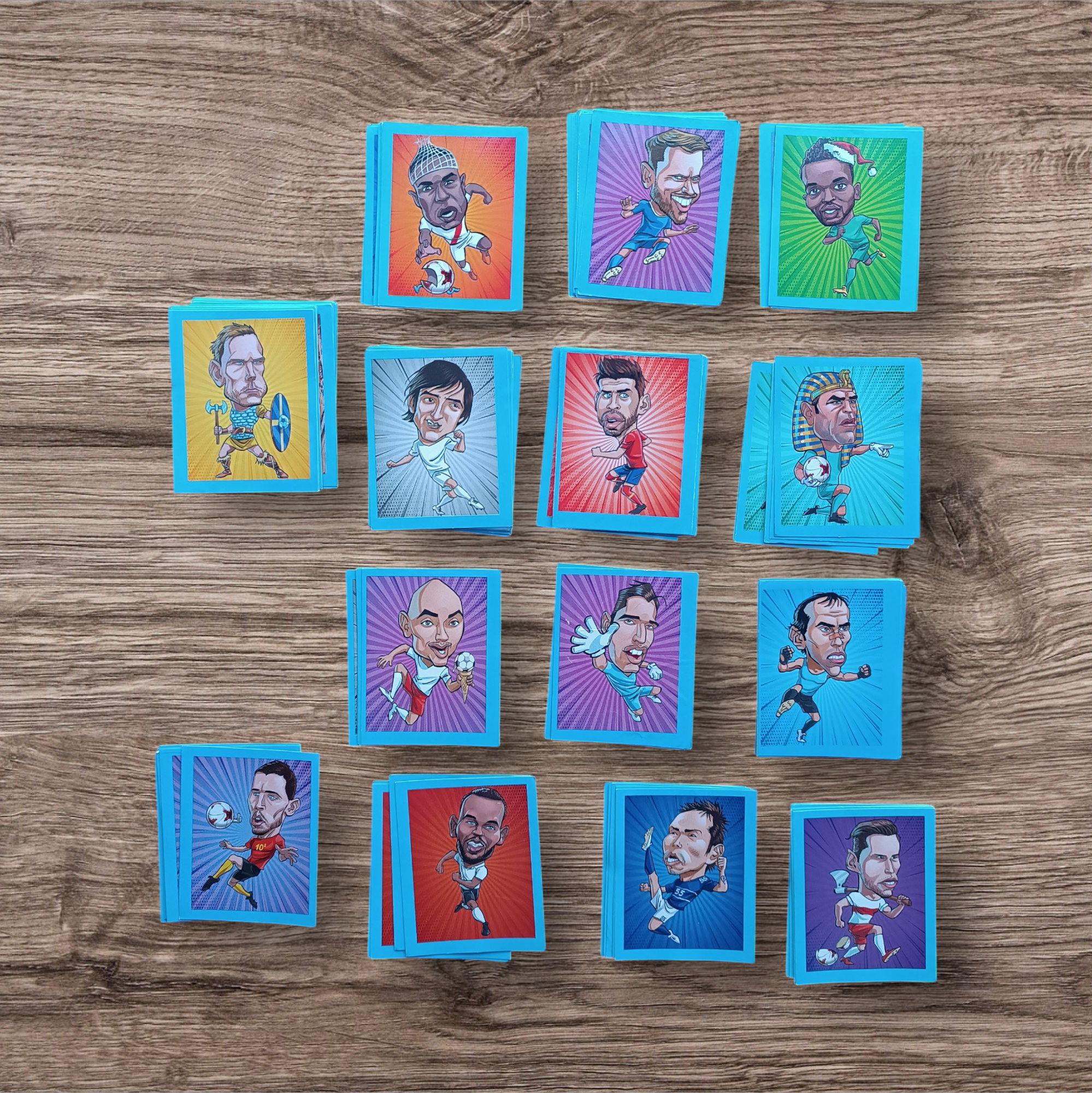 Lote 113 figuritas sin repetir Rusia 2018