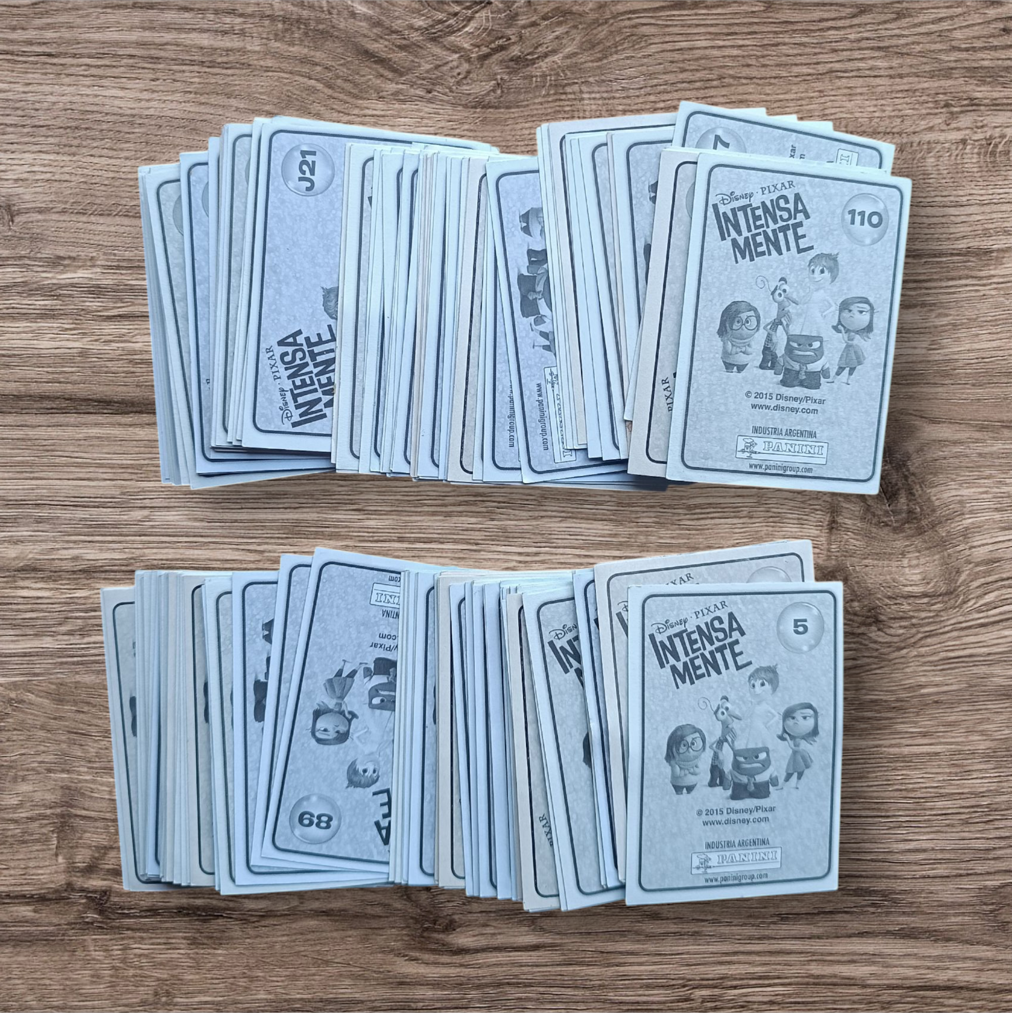 Increíble lote 176 figuritas sin repetir Intensamente