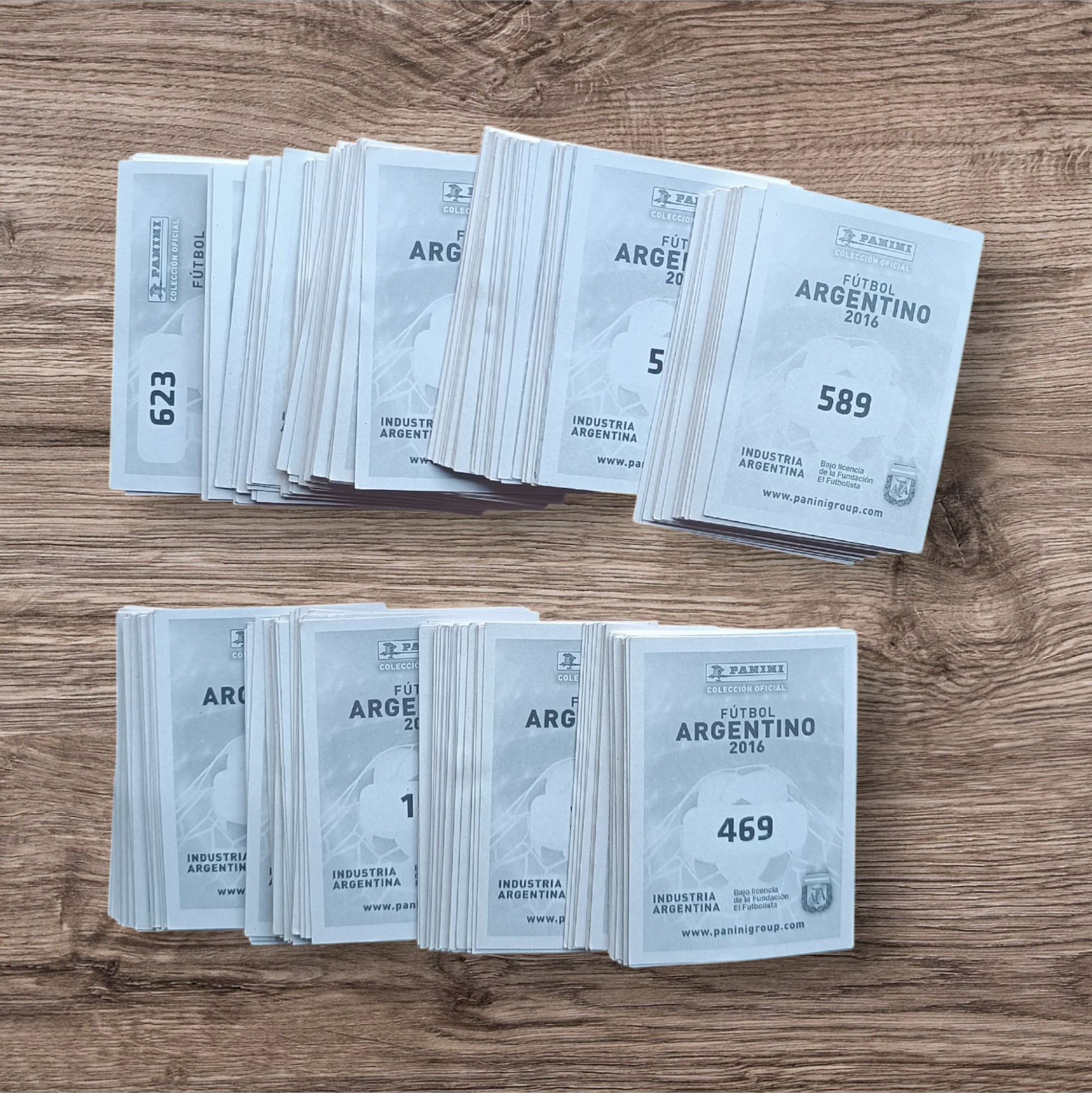 Lote 222 figuritas sin repetir Fútbol Argentino 2016