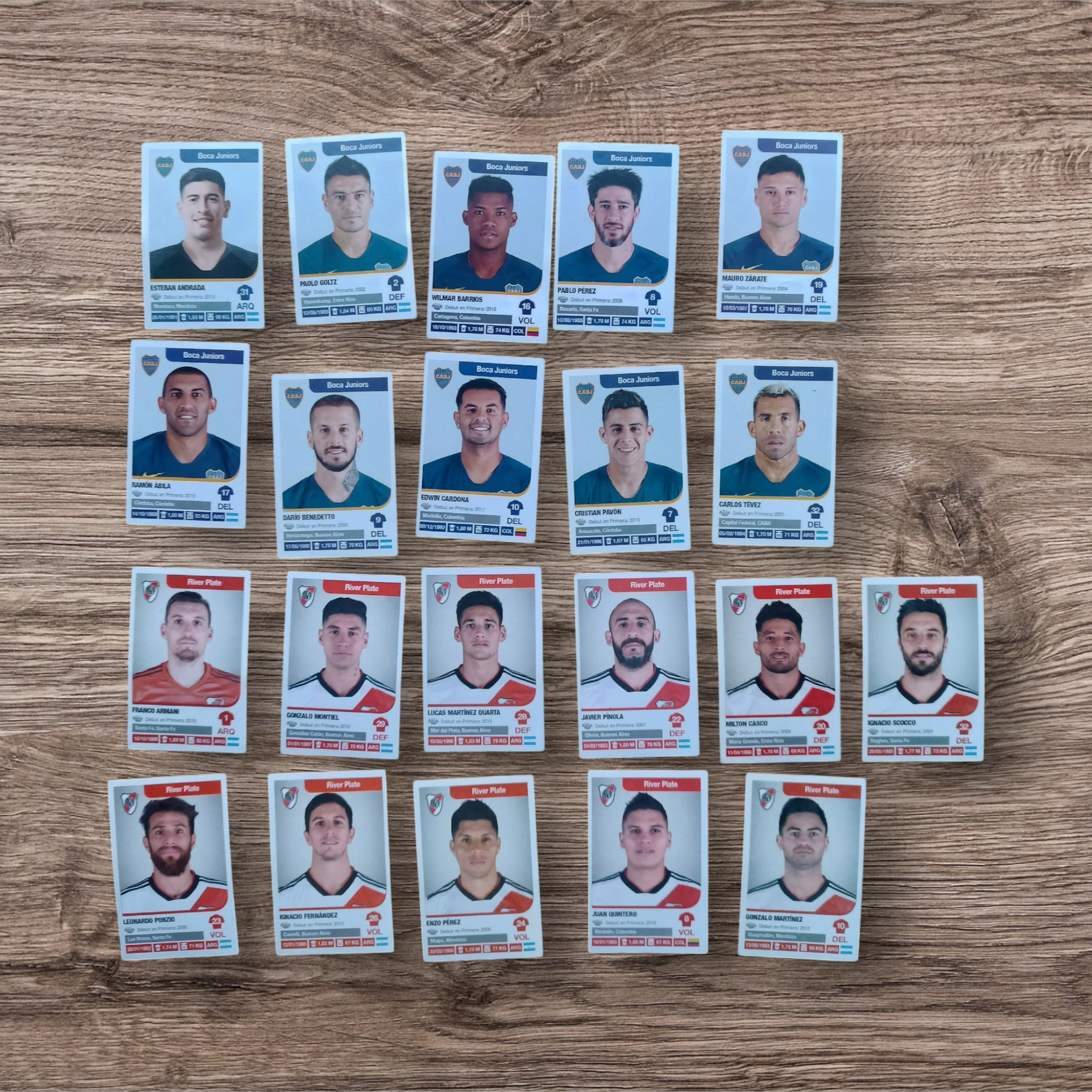 Lote 340 figuritas sin repetir Fútbol Argentino 2018-2019