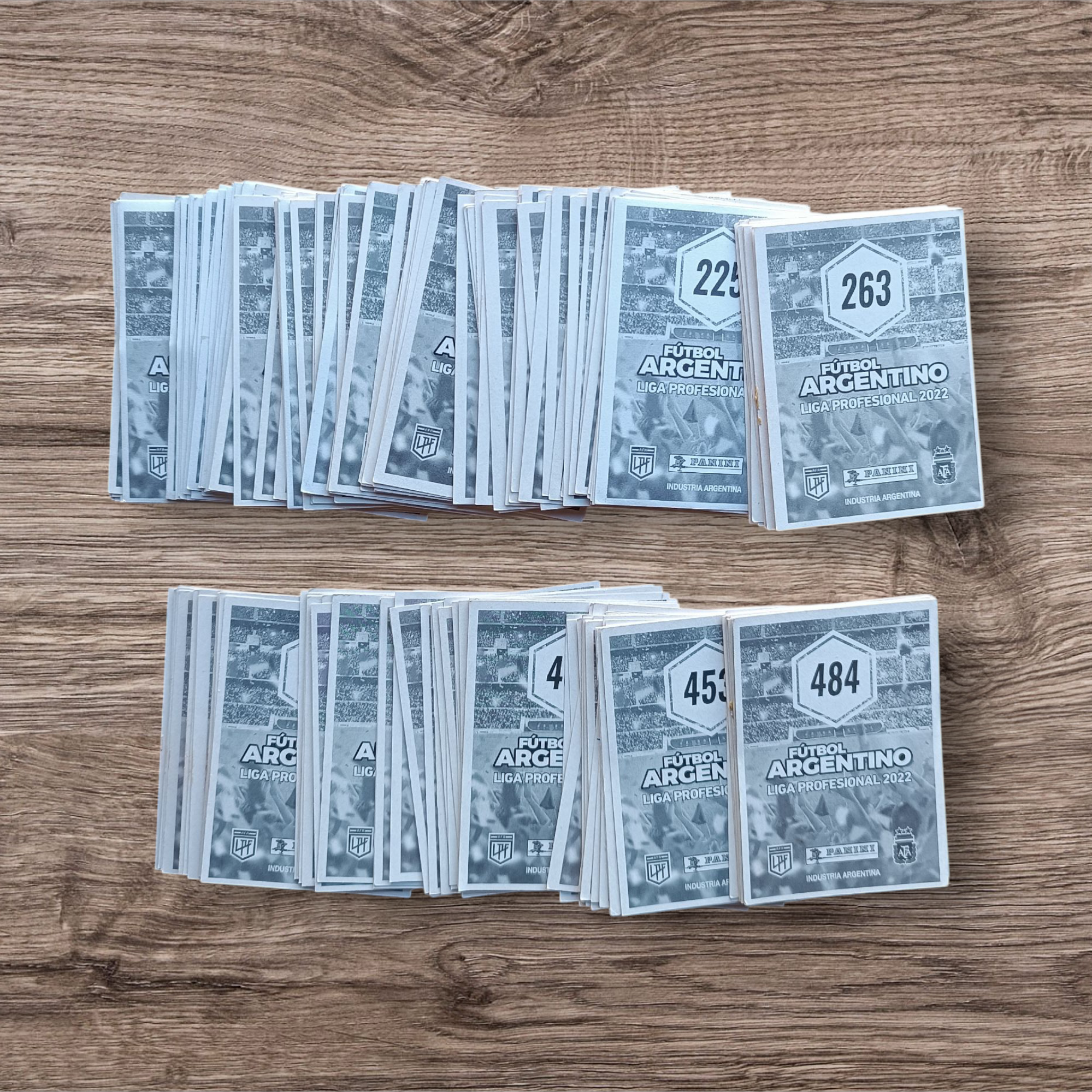 Lote 177 figuritas sin repetir Fútbol Argentino 2022