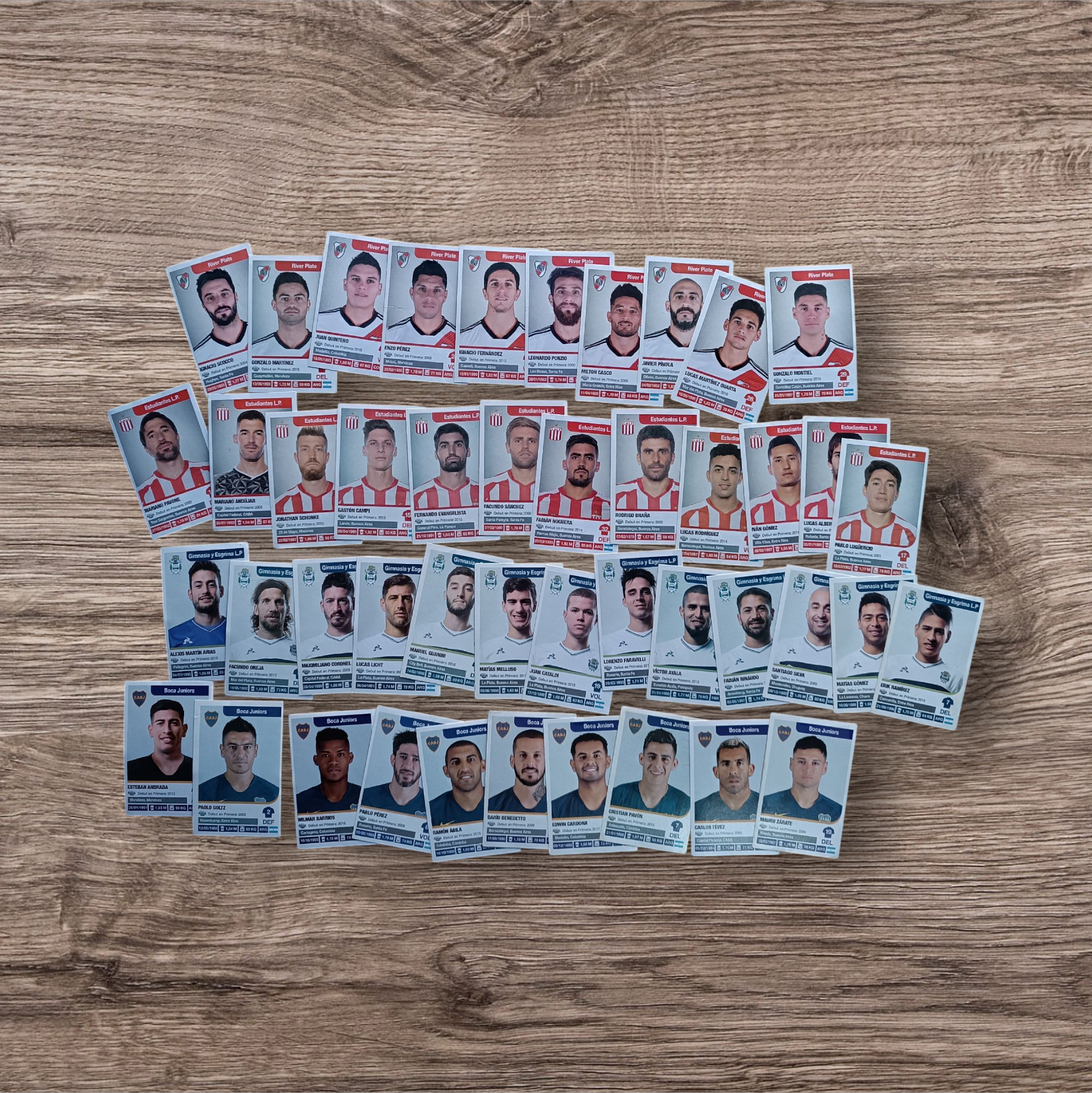 Lotazo 333 figuritas sin repetir Fútbol Argentino 2018-2019