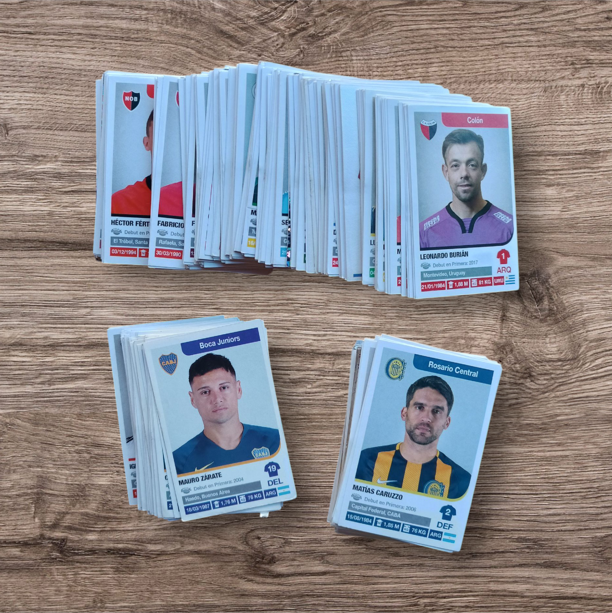 Lotazo 333 figuritas sin repetir Fútbol Argentino 2018-2019