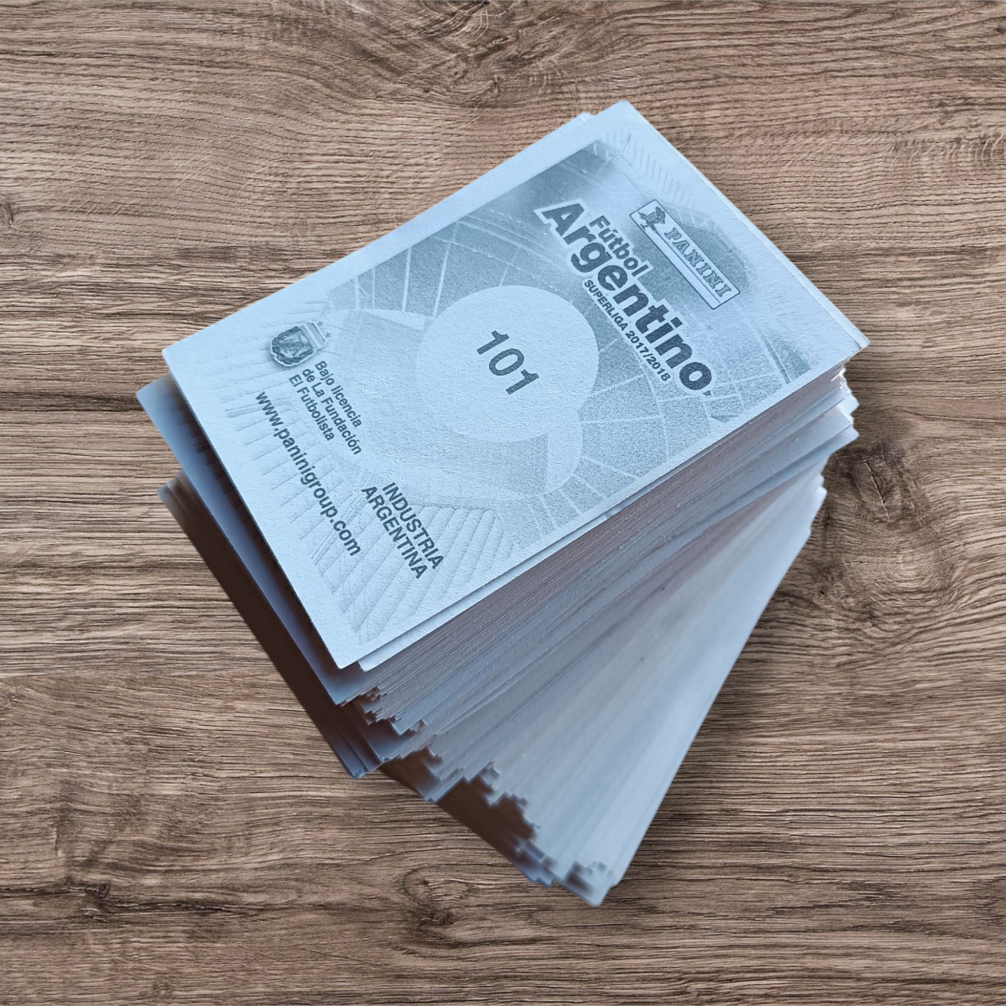 Lote 364 figuritas sin repetir Fútbol Argentino 2017/18