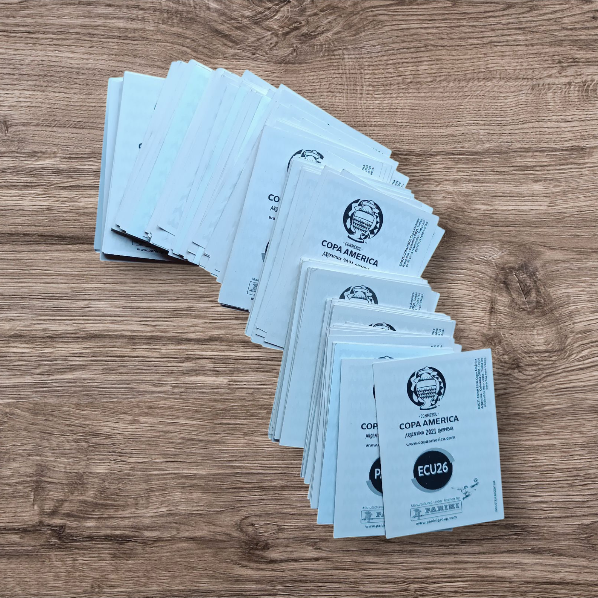 Lote 178 figuritas sin repetir Copa América 2021