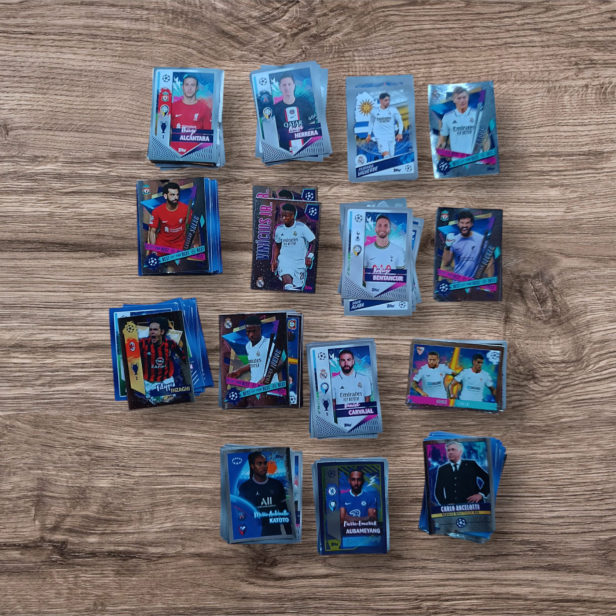 Lote 241 figuritas Champions League 2022/23