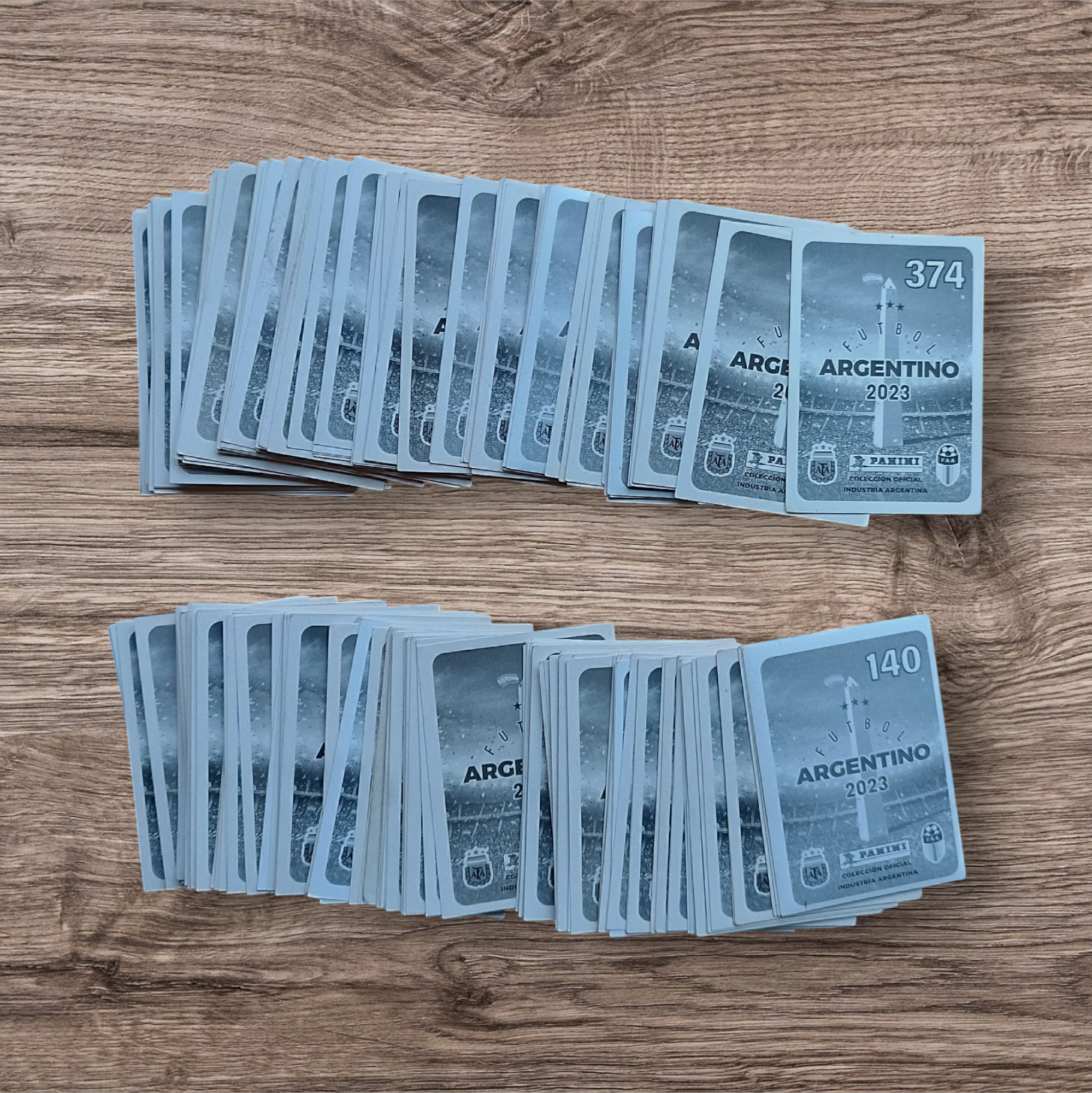 Lote 198 figuritas sin repetir Fútbol Argentino 2023