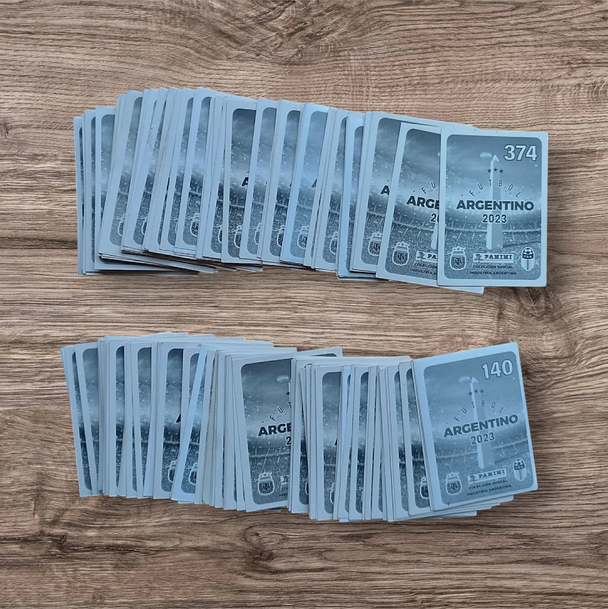 Lote 198 figuritas sin repetir Fútbol Argentino 2023