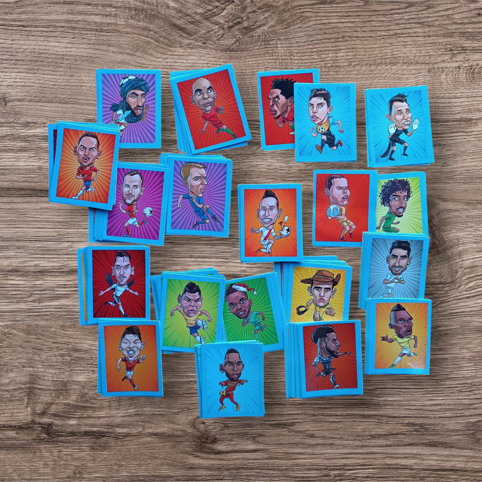 Lote 232 figuritas sin repetir Mundial Rusia 2018