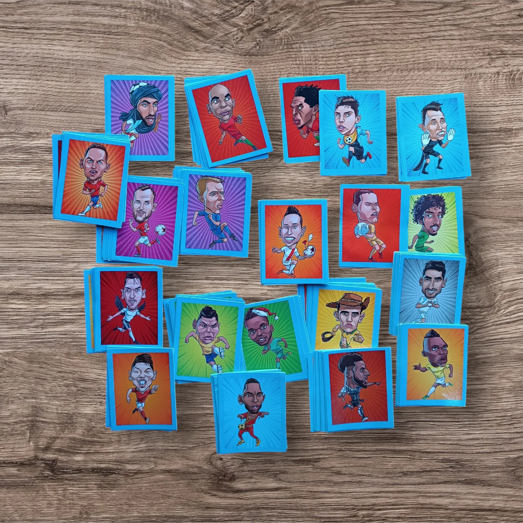 Lote 232 figuritas sin repetir Mundial Rusia 2018