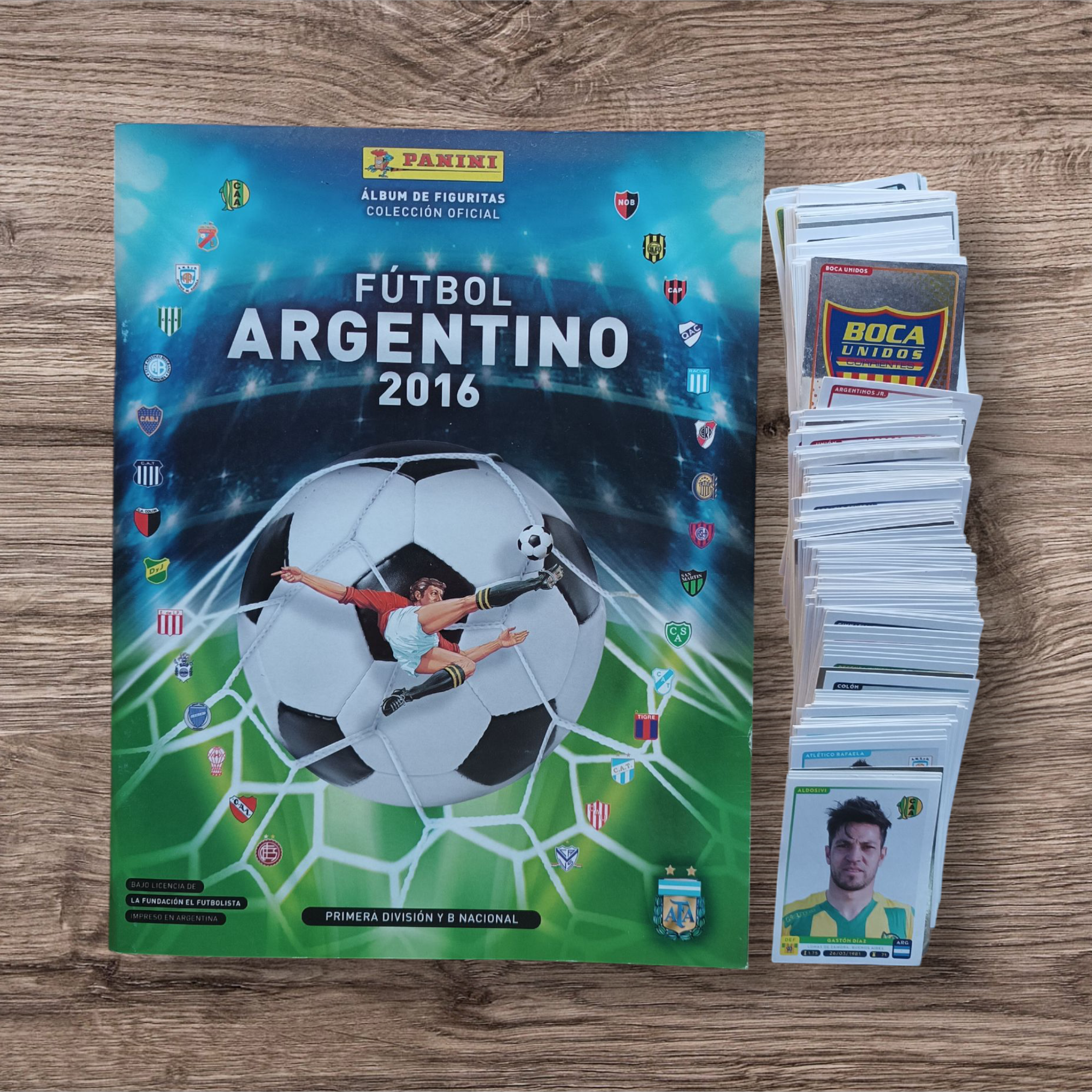 Álbum + 234 figuritas sin repetir Fútbol Argentino 2016