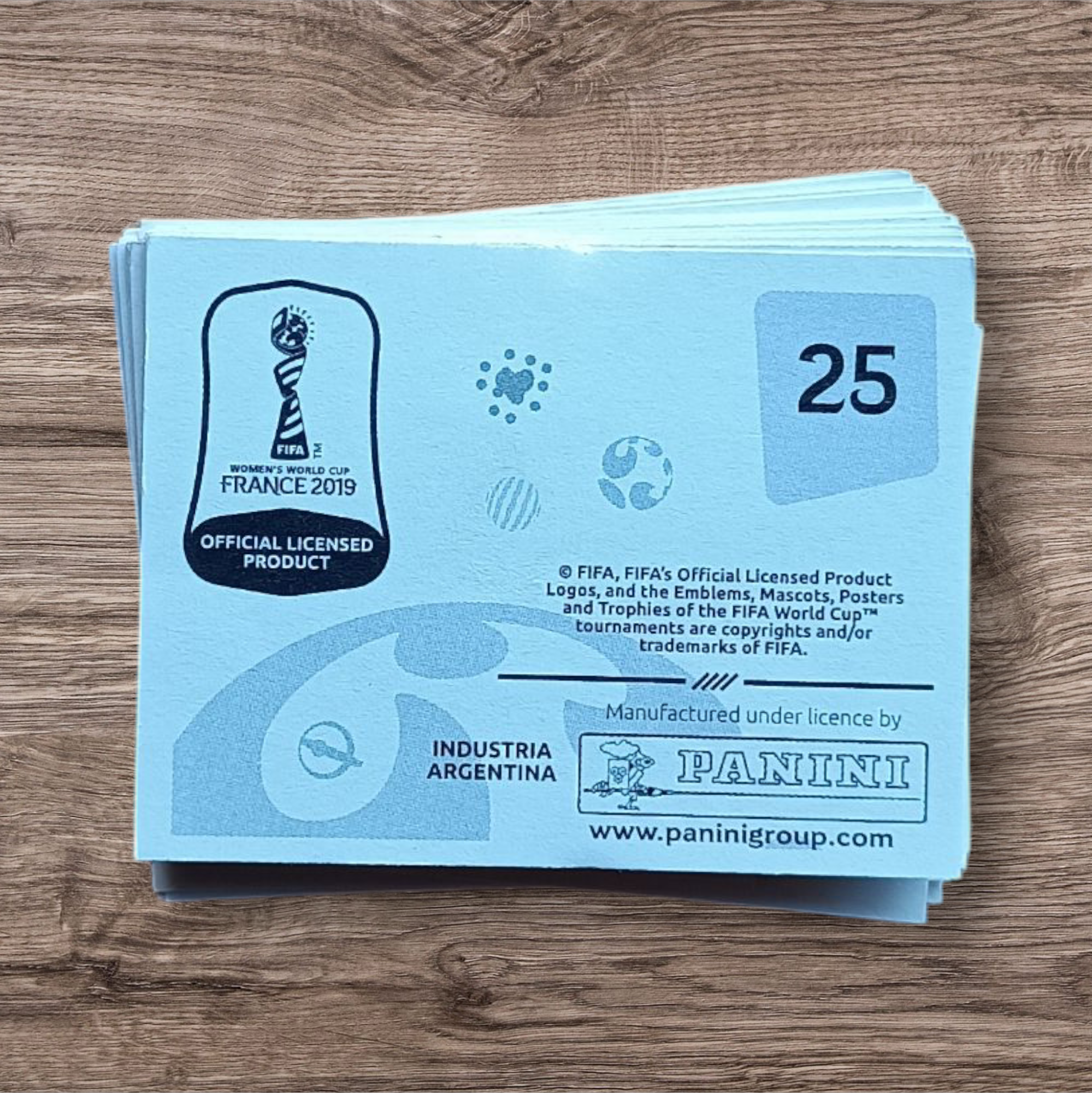 Lote 53 figuritas sin repetir Mundial Femenino 2019