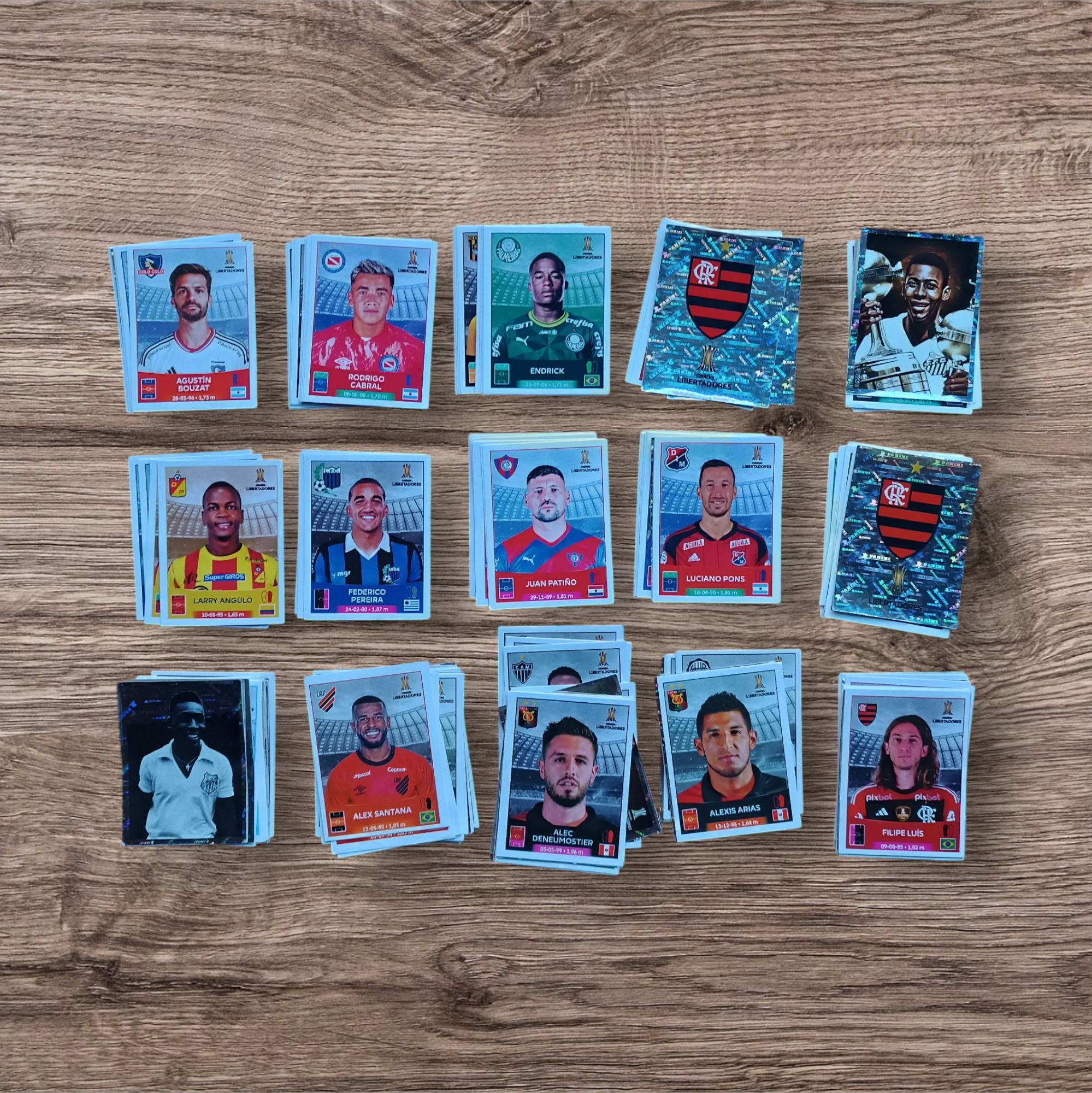 Lote 162 figuritas Copa Libertadores 2023