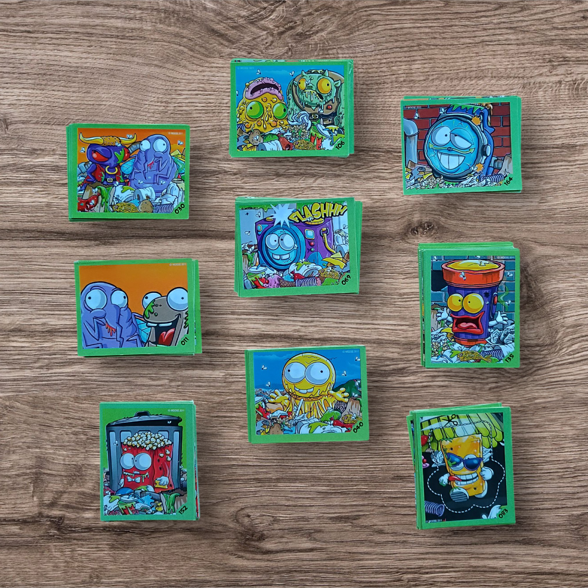 Lote 85 figuritas sin repetir The Trash Pack