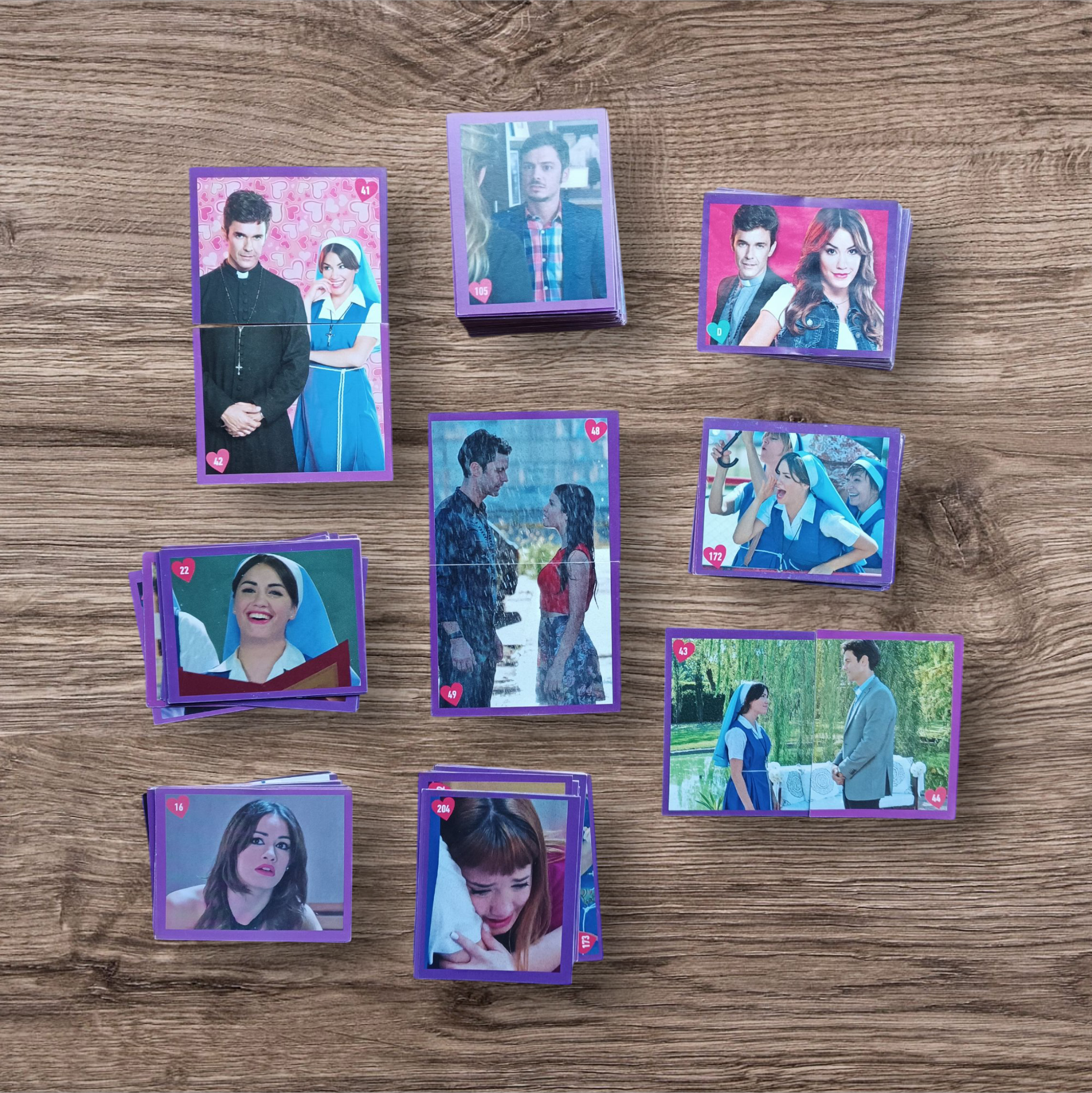 Lote 230 figuritas sin repetir Esperanza Mía