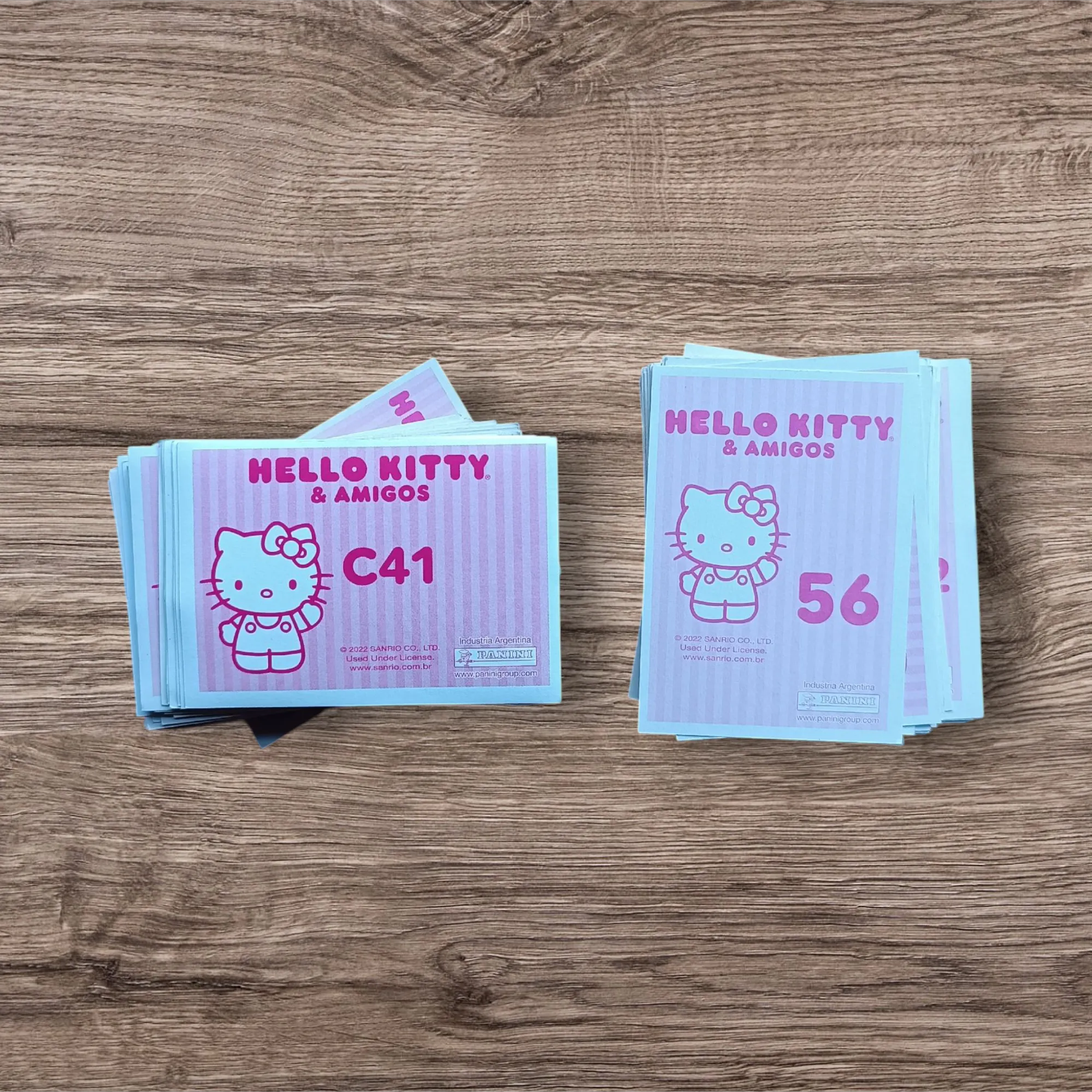 Lote 127 figuritas Hello Kitty