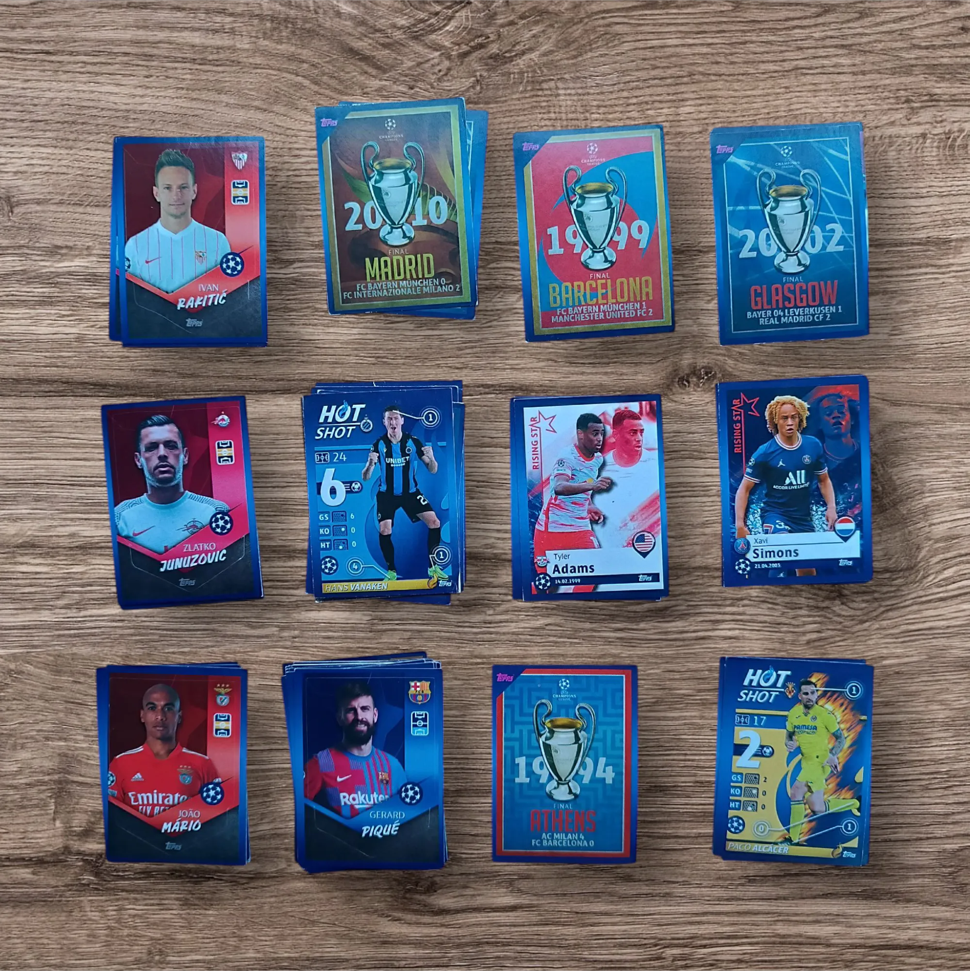 Lote 53 figuritas Champions League 2021/22