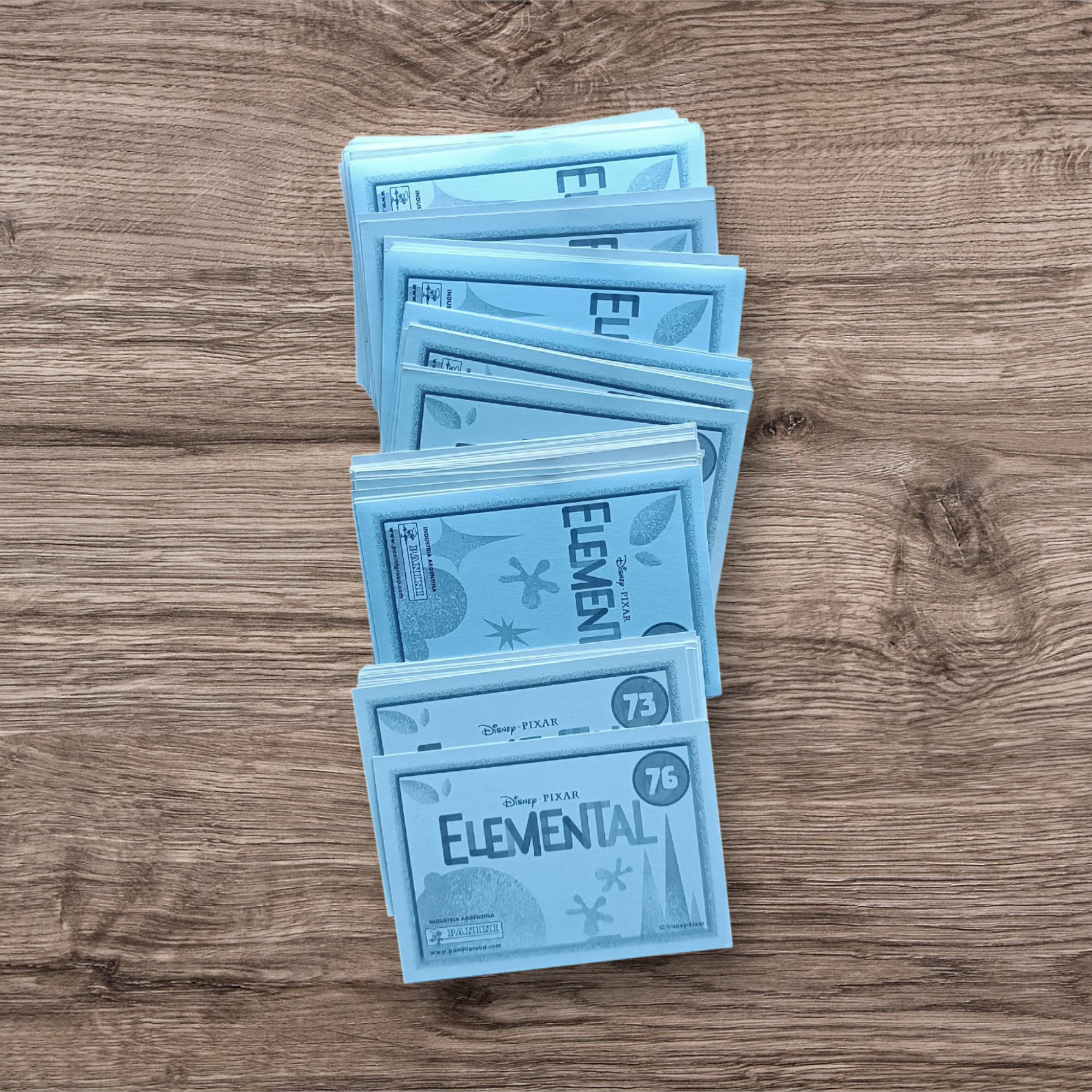 Lote 109 figuritas sin repetir Elementos