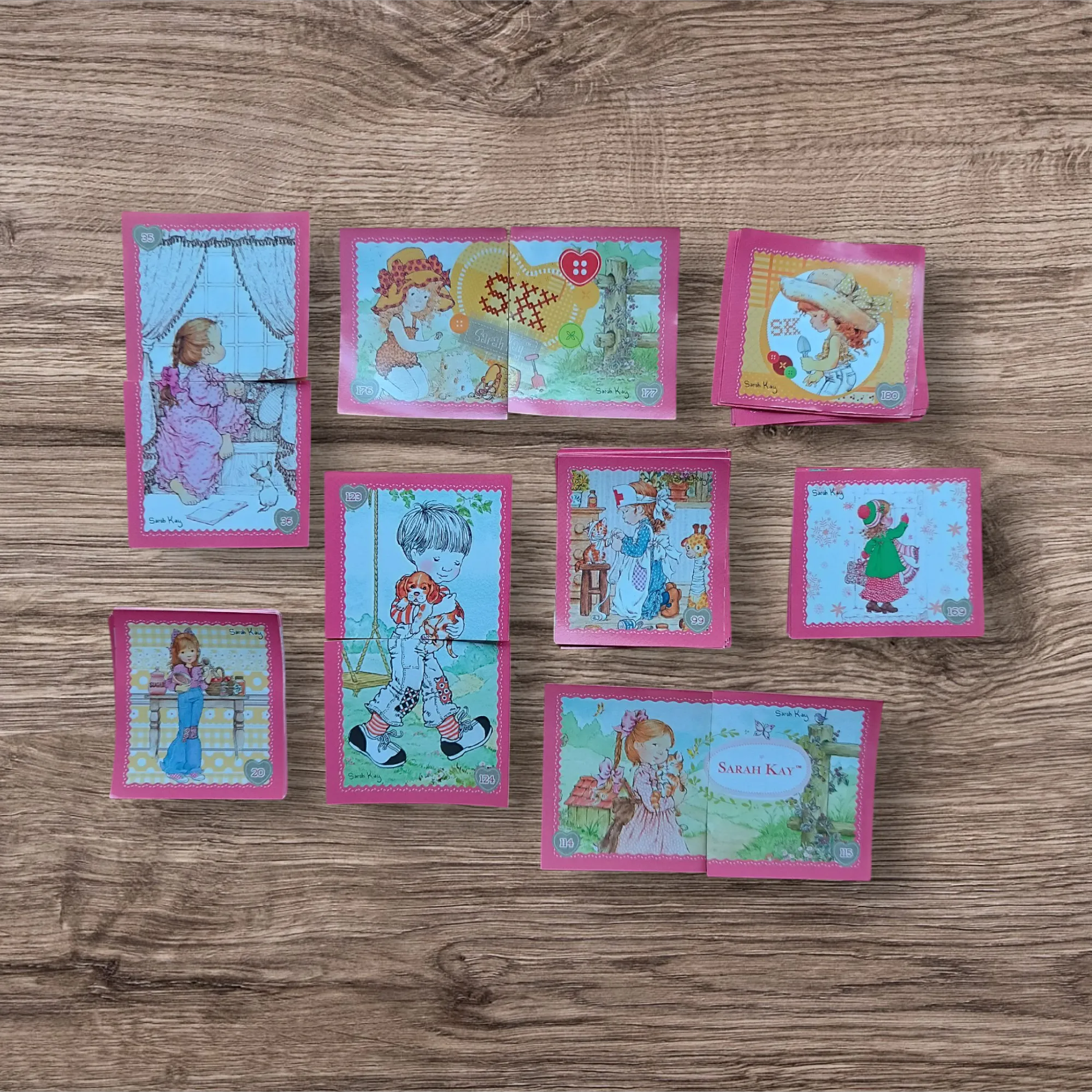 Lote 96 figuritas sin repetir Sarah Kay
