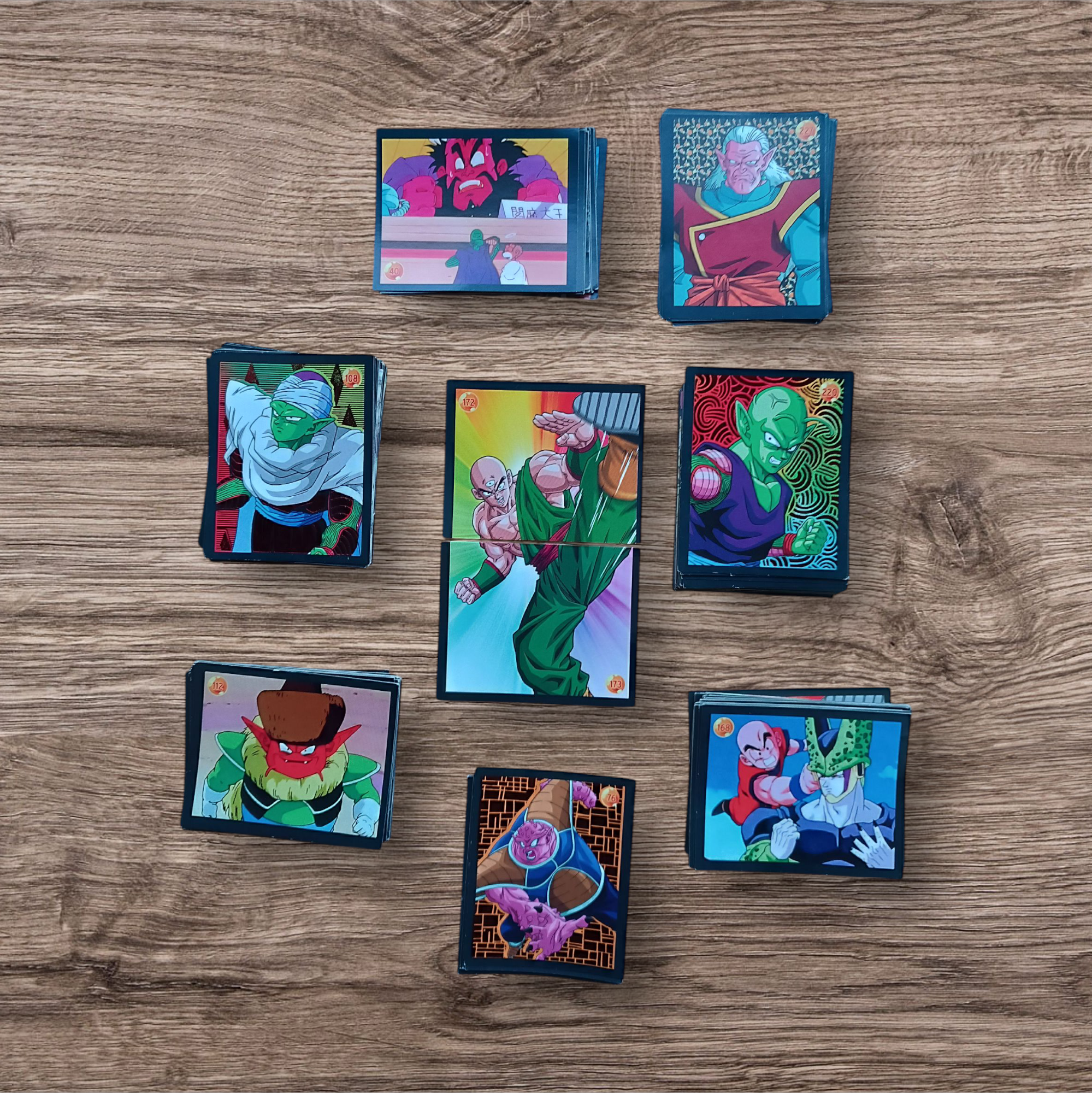 Gran lote 246 figuritas Dragon Ball