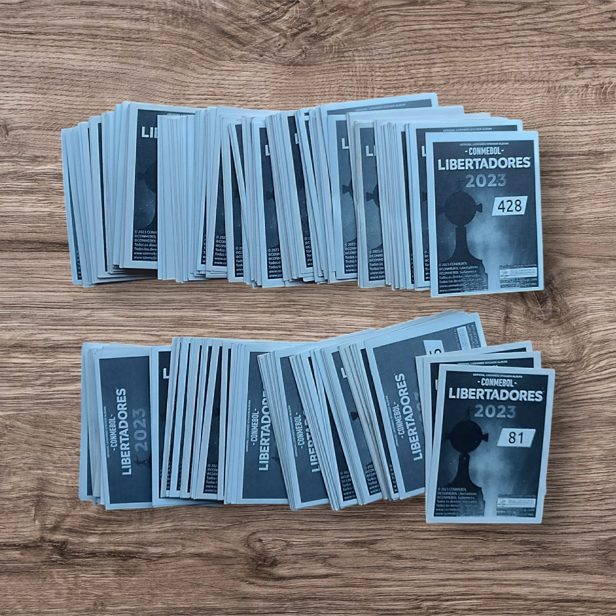 Lote 229 figuritas sin repetir Copa Libertadores 2023