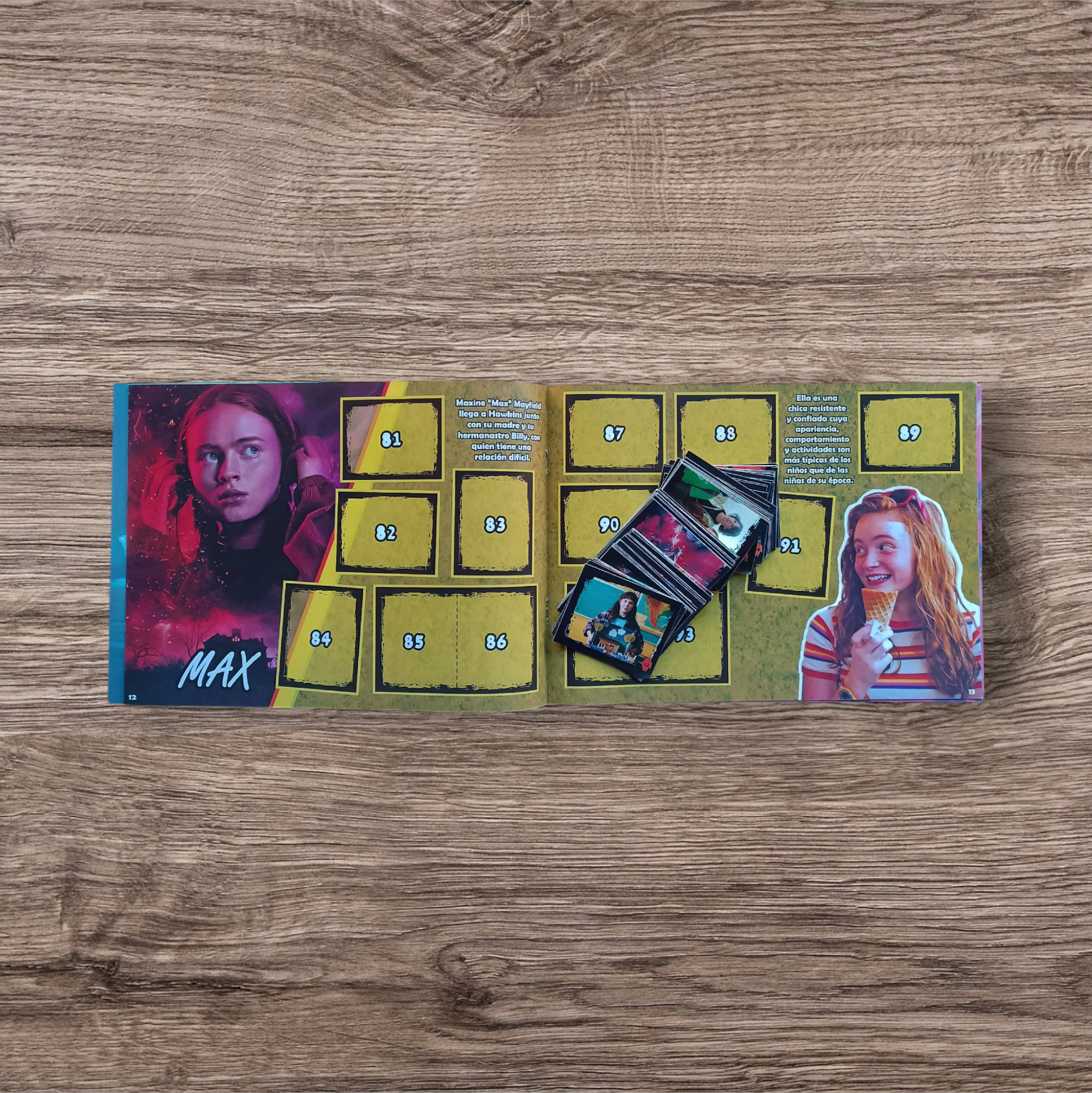 Álbum + 102 figuritas sin repetir Stranger Things