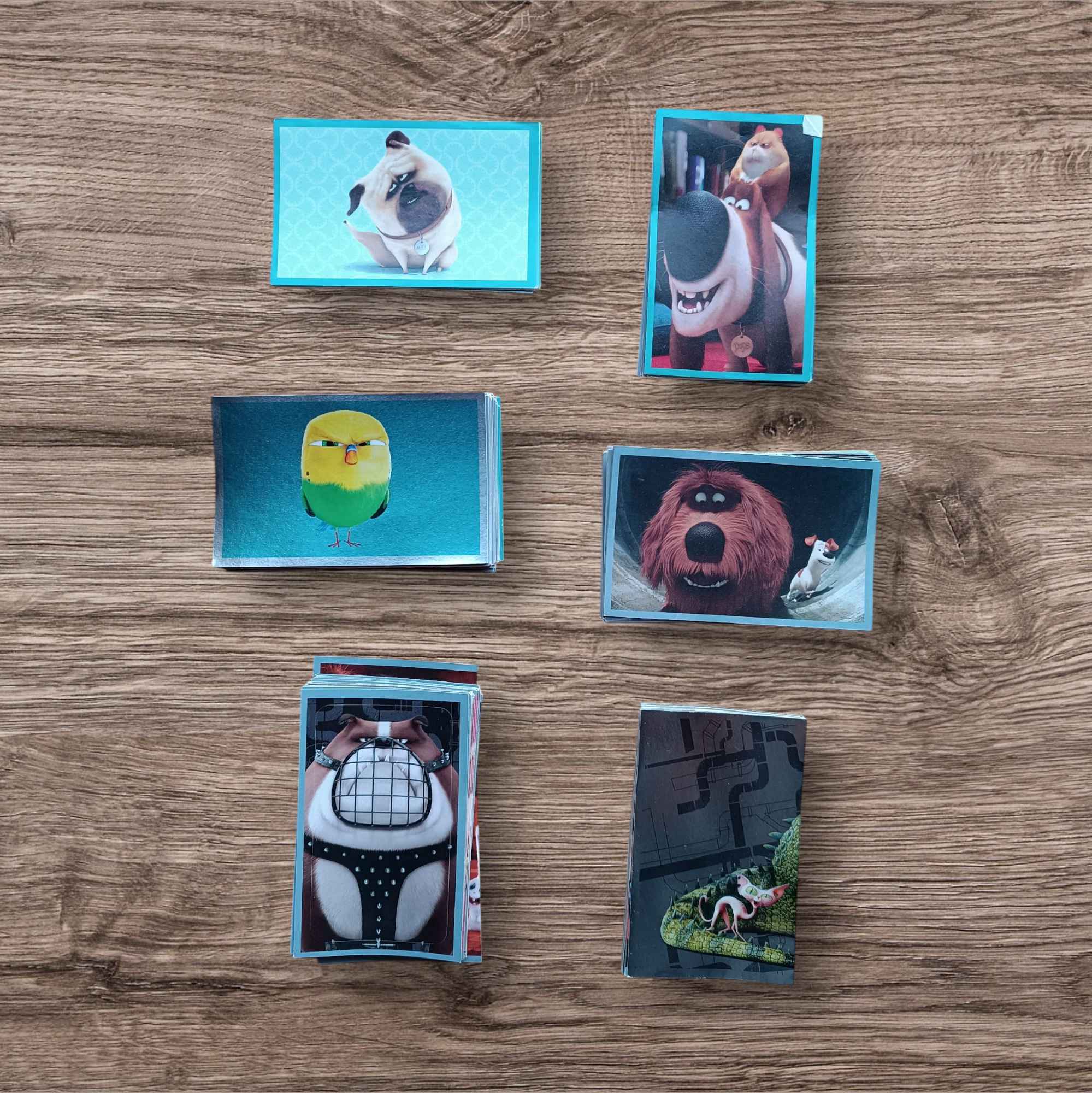 Lote 190 figuritas Mascotas