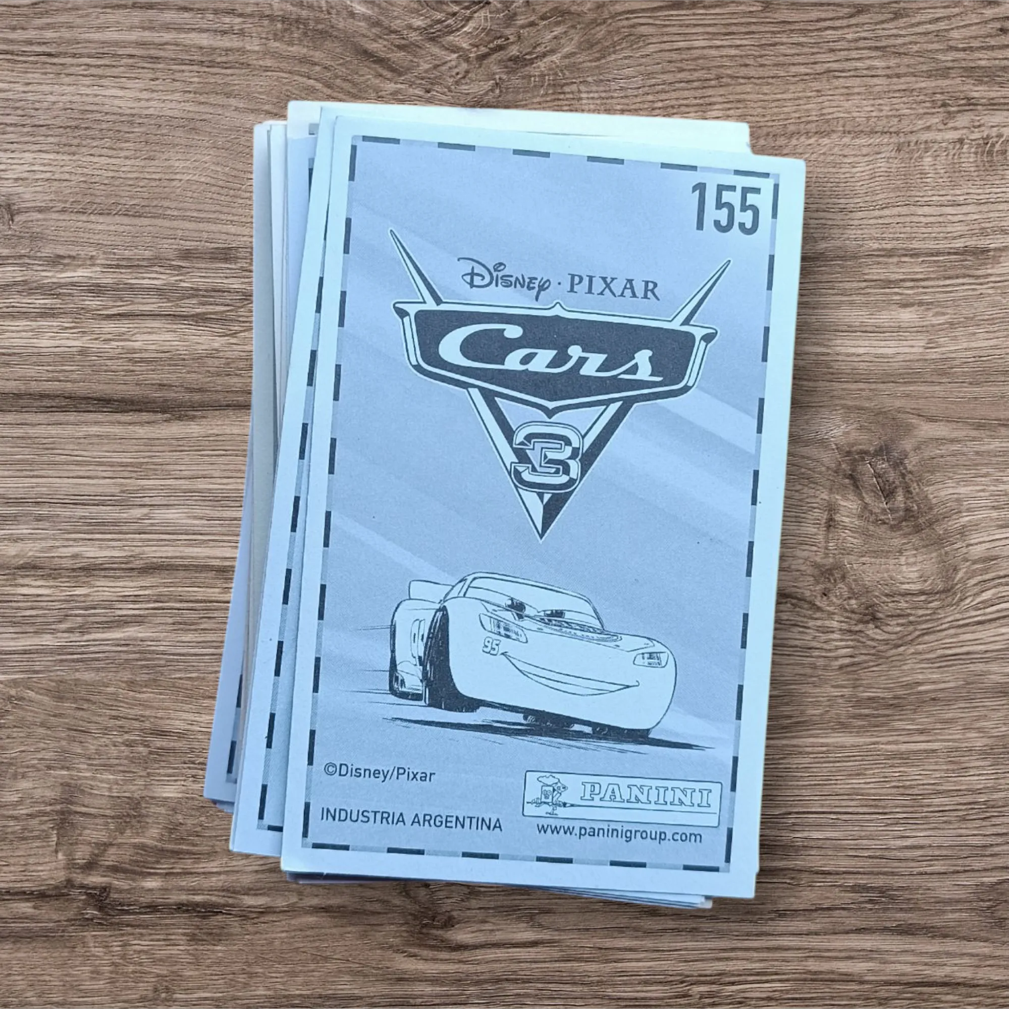 Lote 103 figuritas sin repetir Cars 3