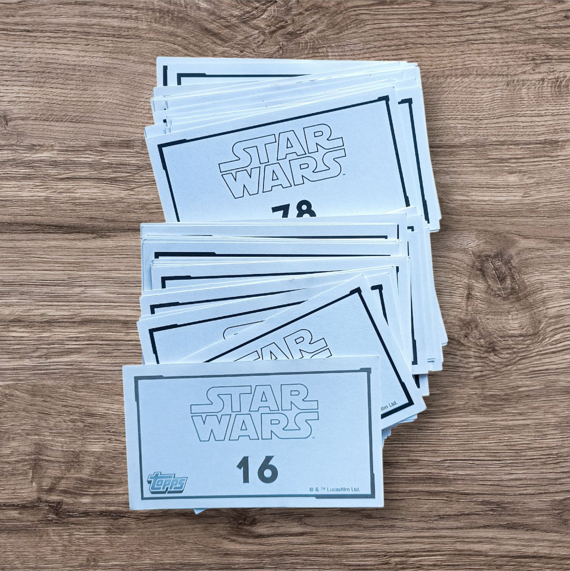 Lote 64 figuritas Star Wars