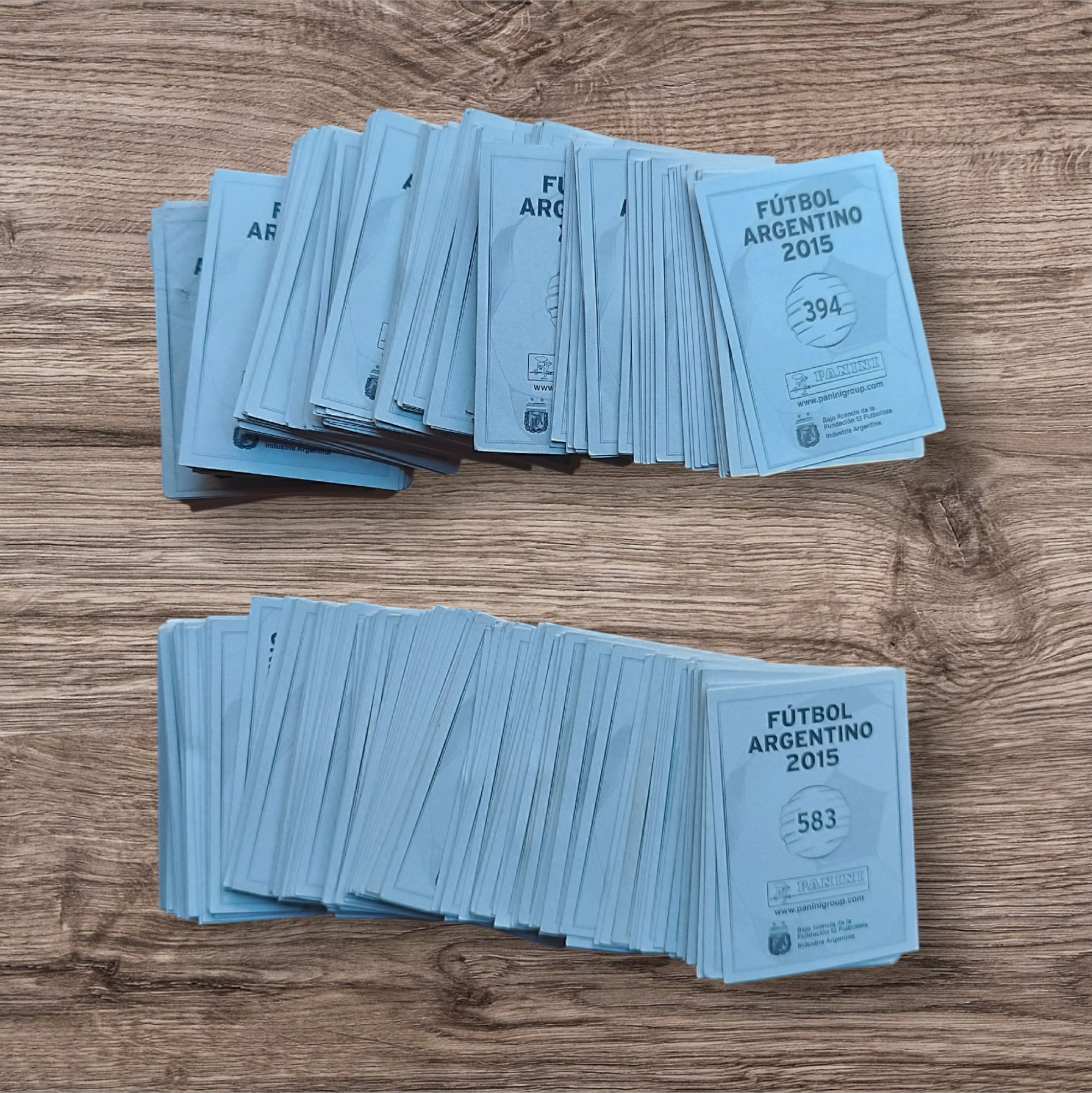 Lote 339 figuritas Fútbol Argentino 2015