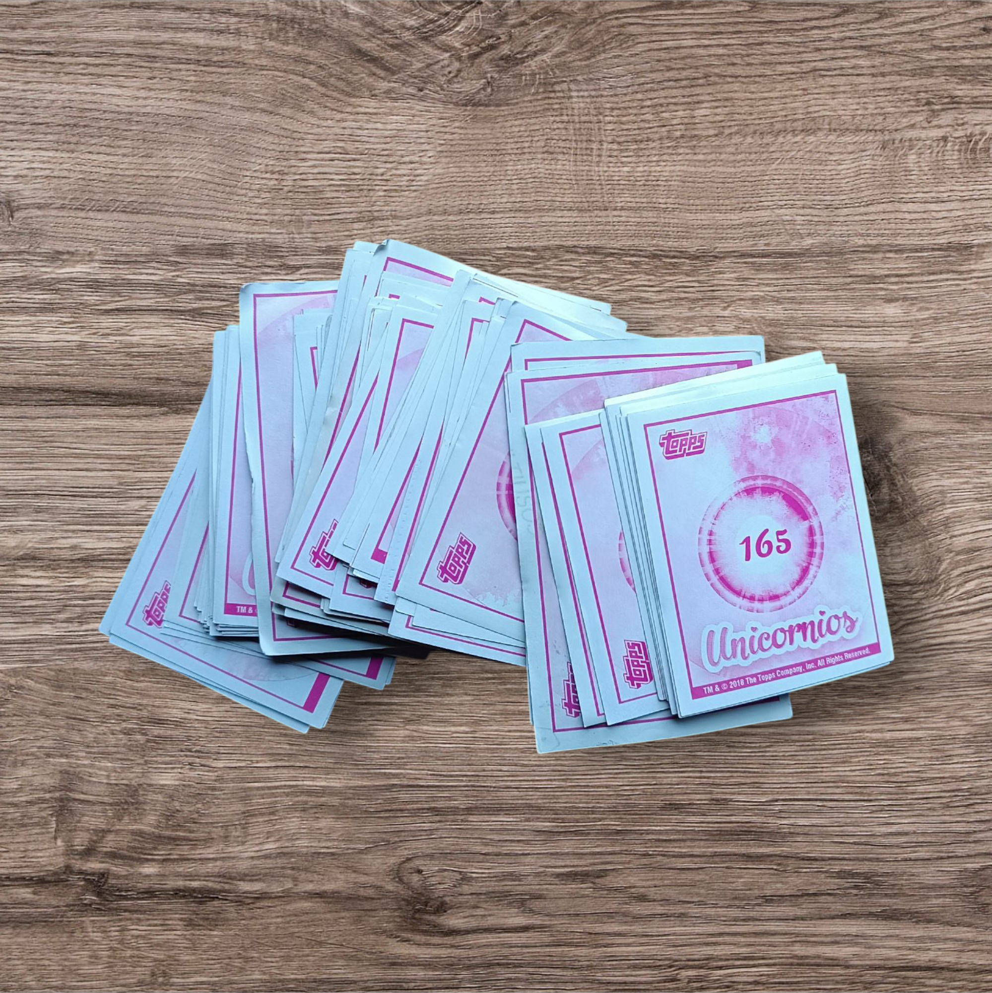 Lote 103 figuritas sin repetir Unicornios