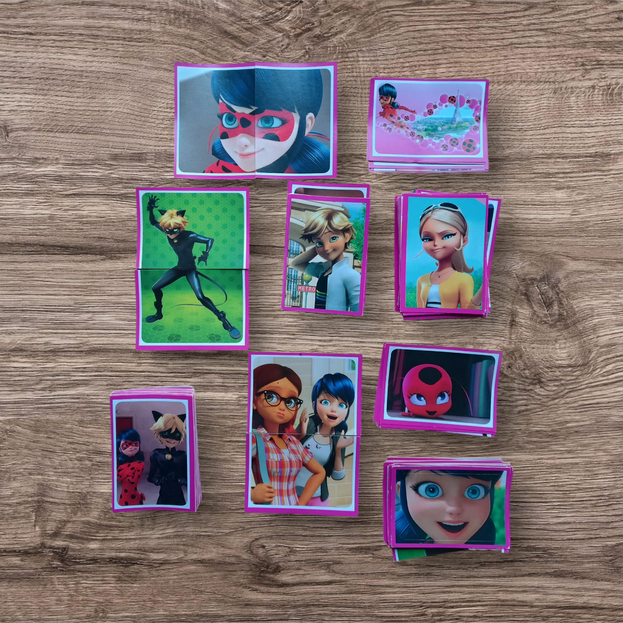 Lote 168 figuritas sin repetir Miraculous