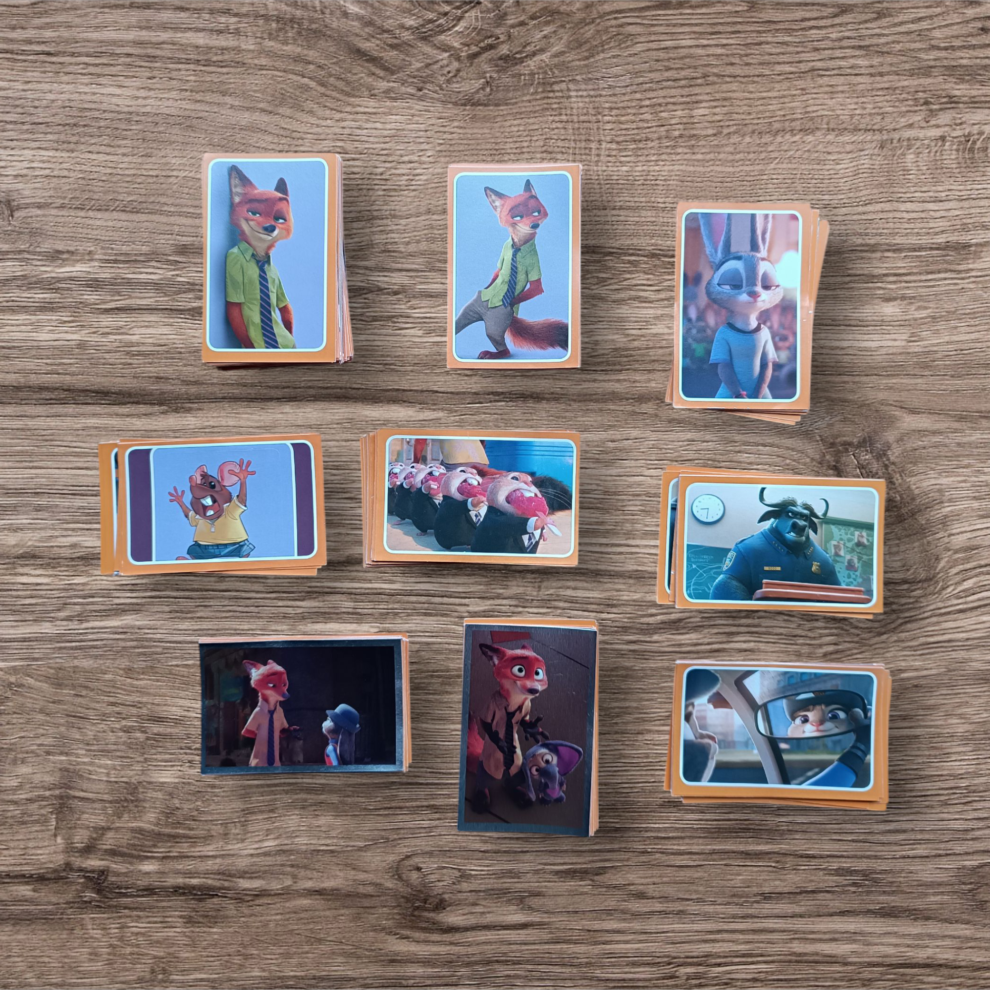 Lote 161 figuritas sin repetir Zootopia