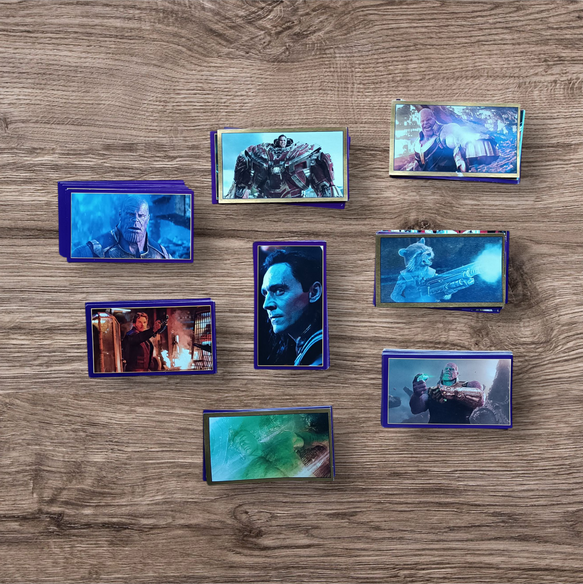 Lote 85 figuritas sin repetir Avengers Endgame