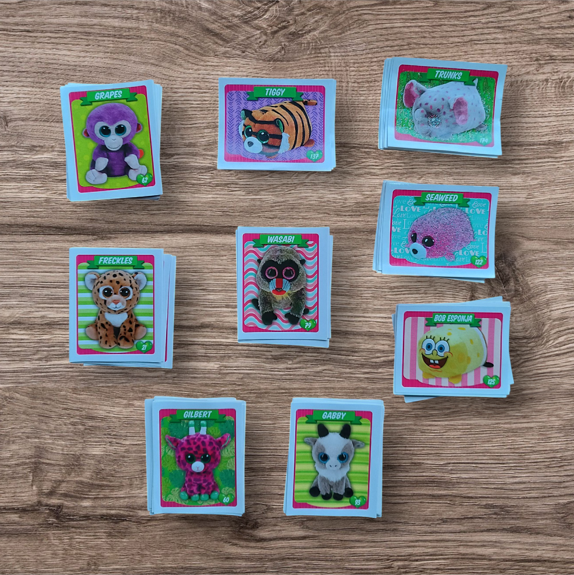 Lote 88 figuritas Ty