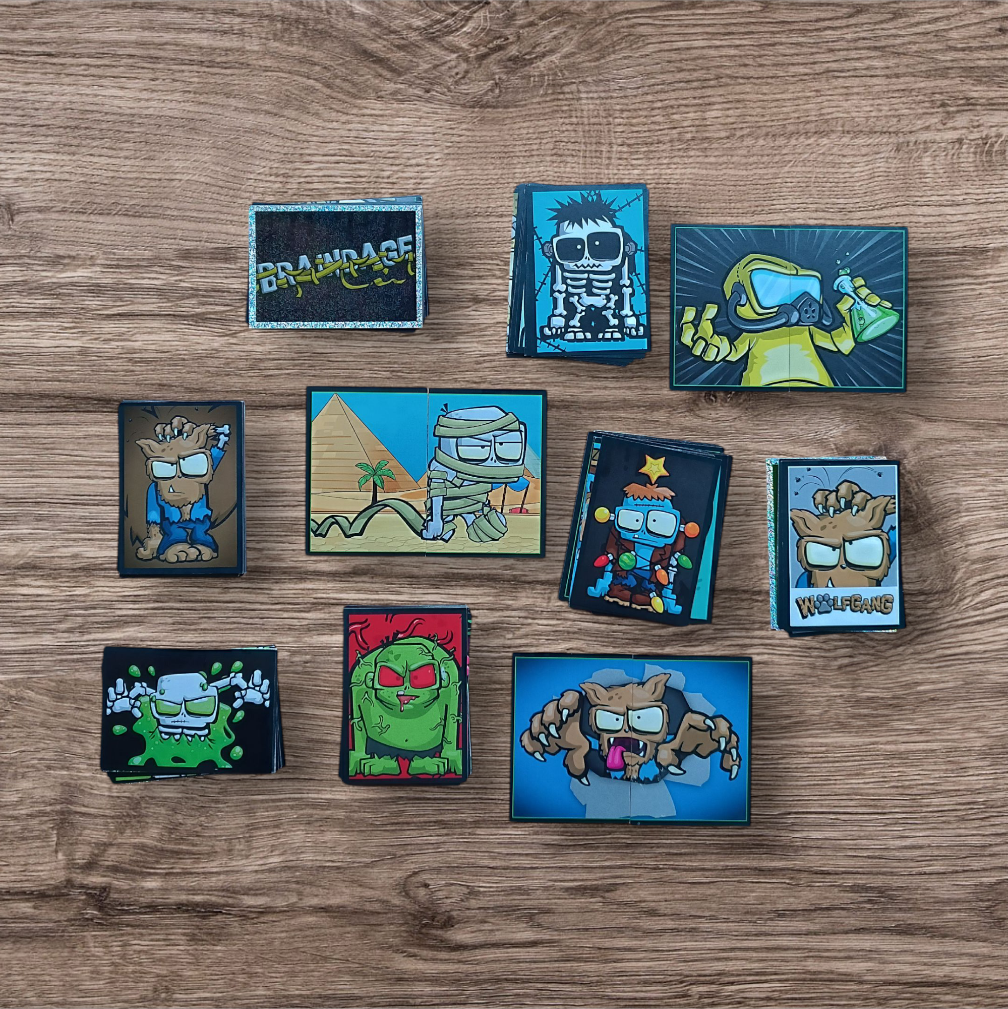 Lote 111 figuritas sin repetir Ultra Zombies