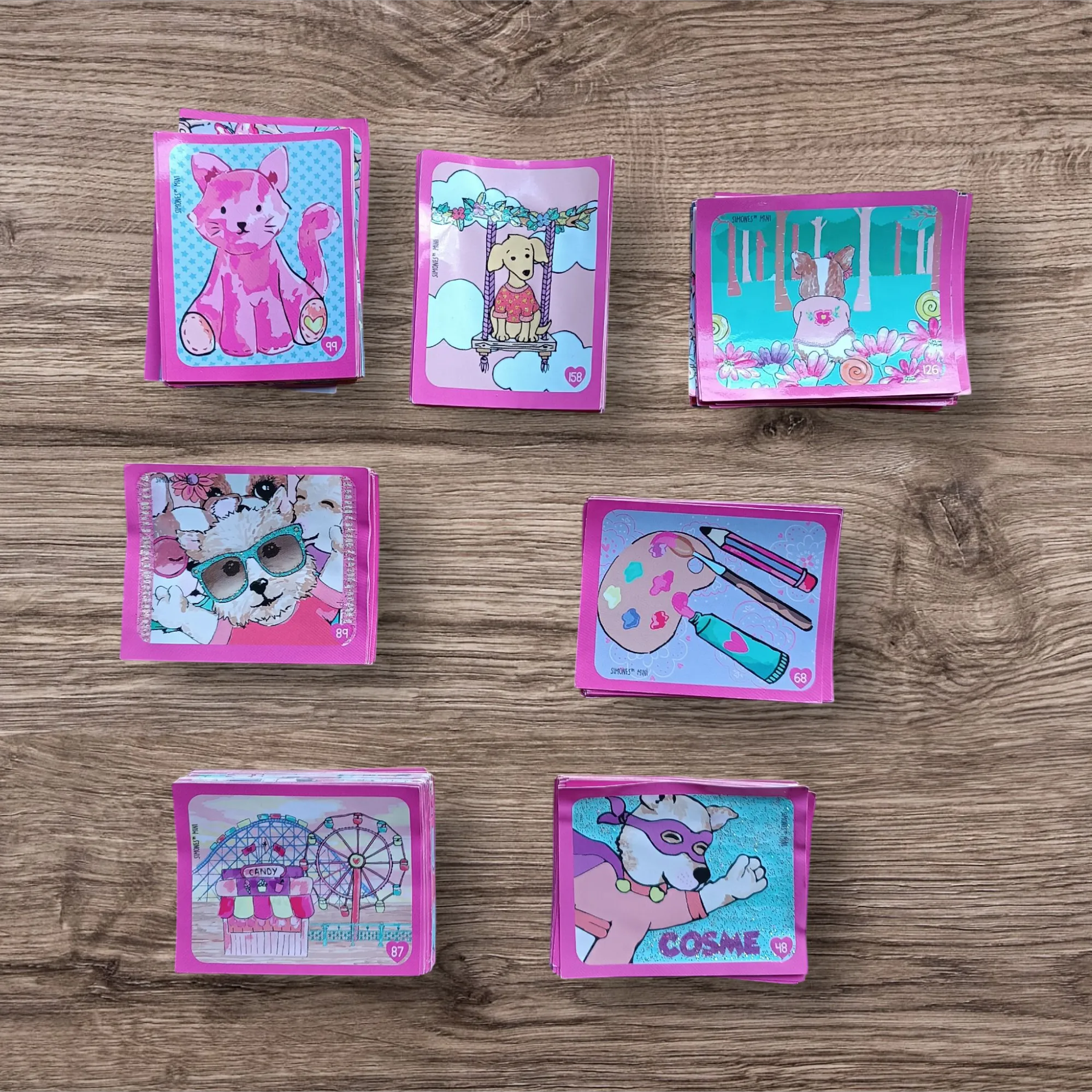 Lote 188 figuritas Simones Mini