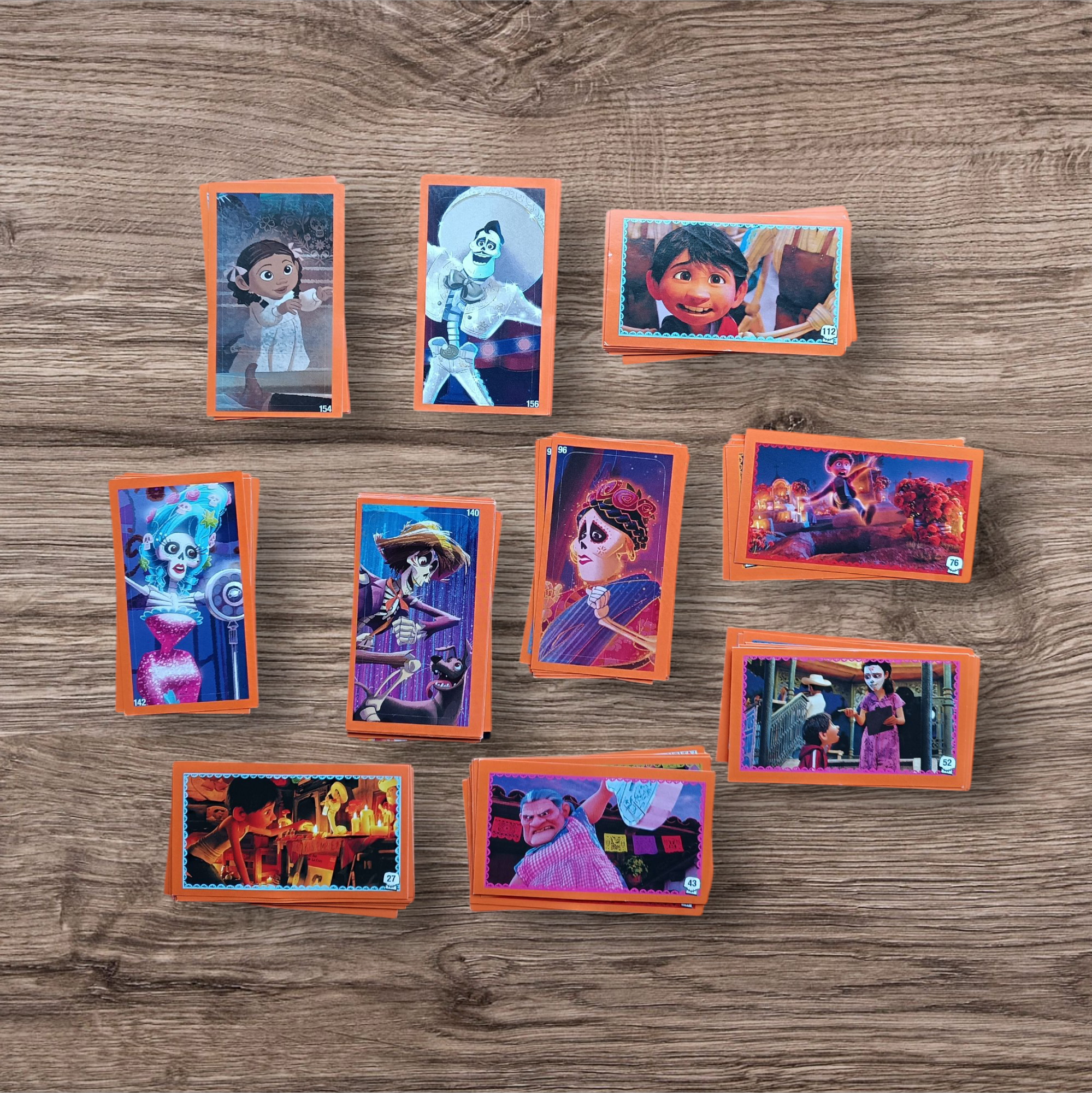 Lote 98 figuritas sin repetir Coco