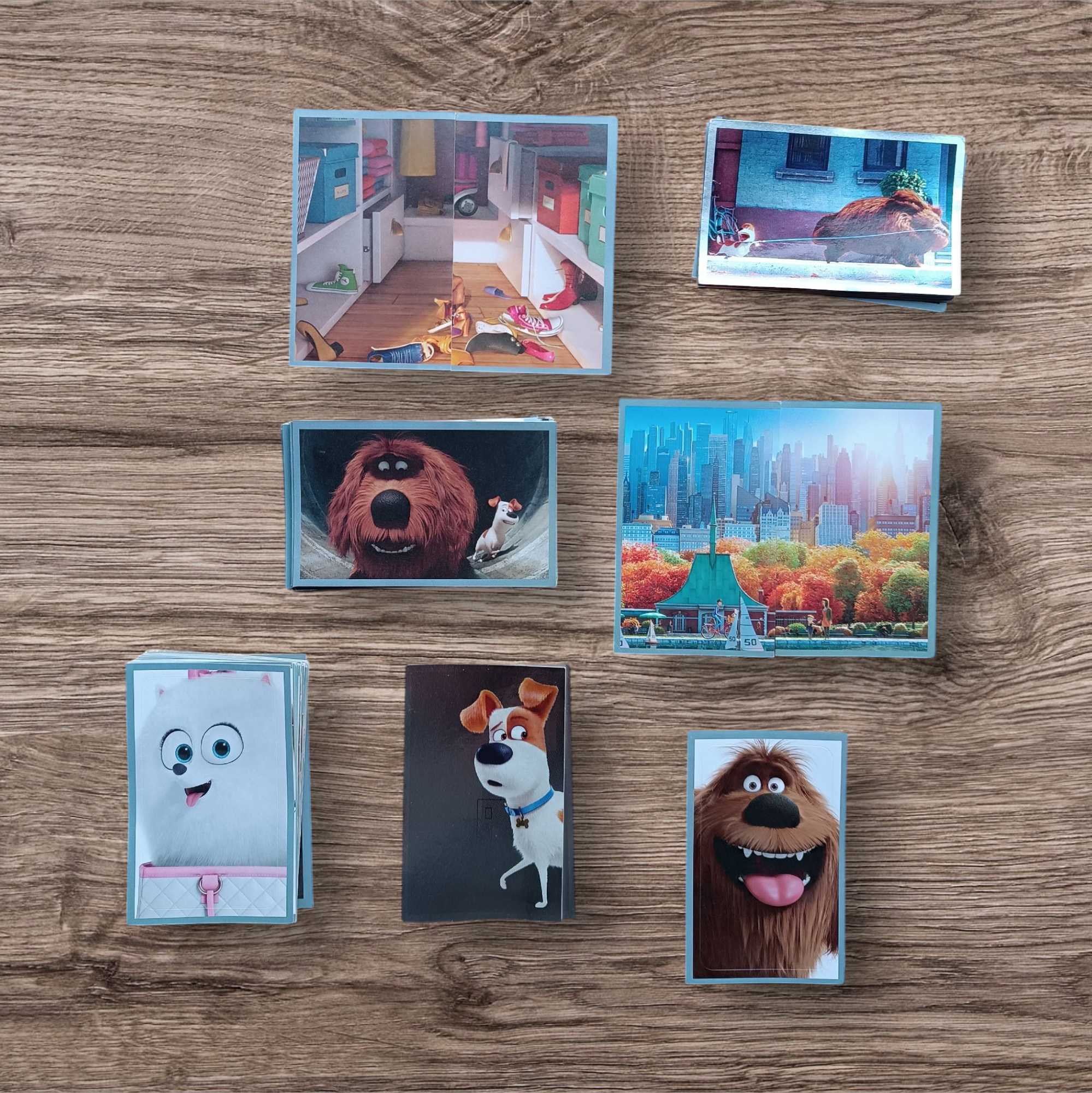 Lote 93 figuritas sin repetir Mascotas