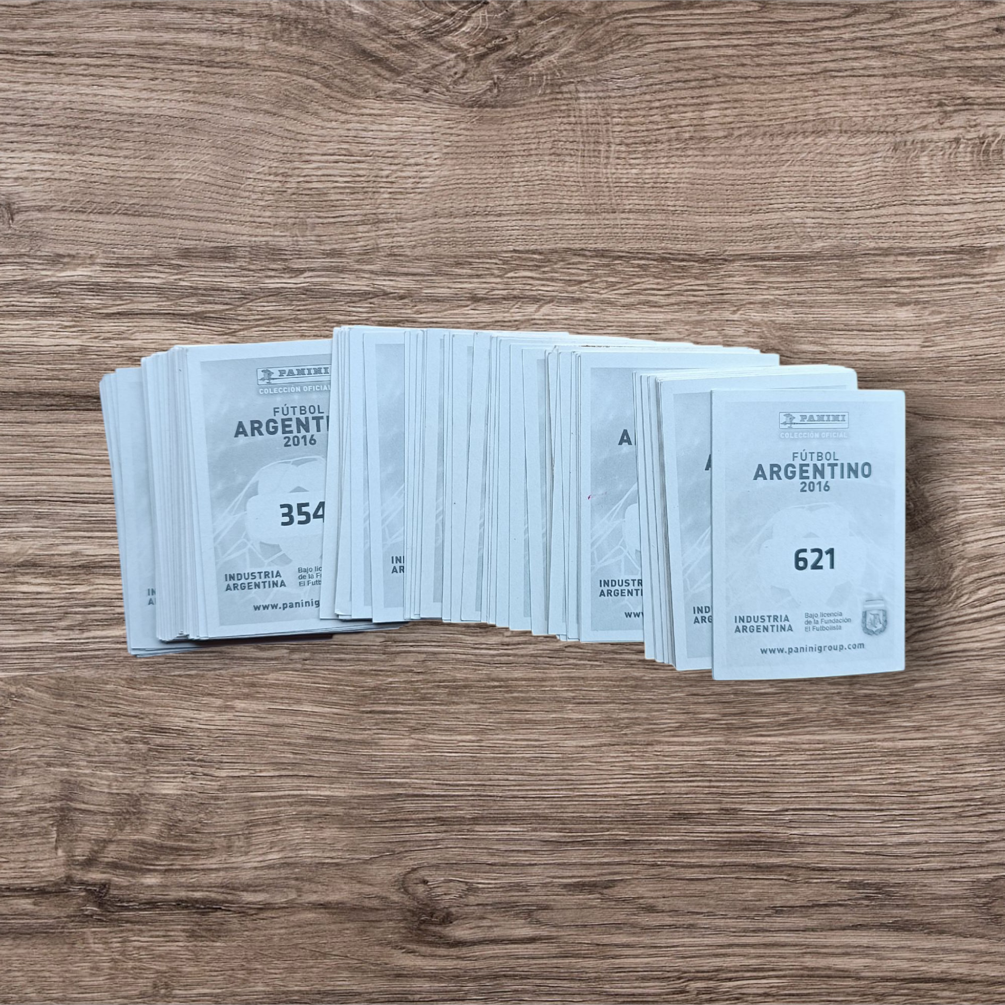 Lote 107 figuritas sin repetir Fútbol Argentino 2016