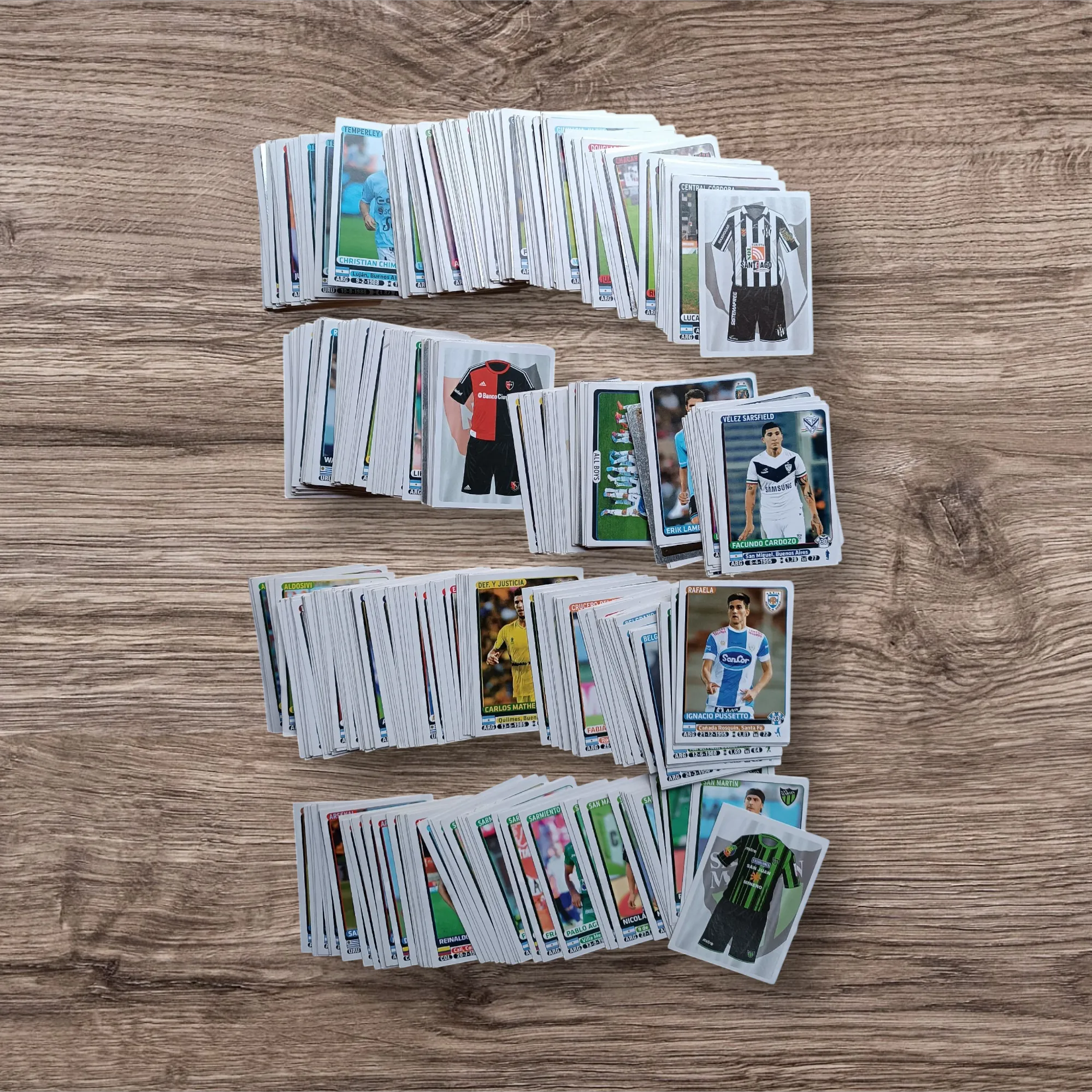 Lote 509 figuritas sin repetir Fútbol Argentino 2015