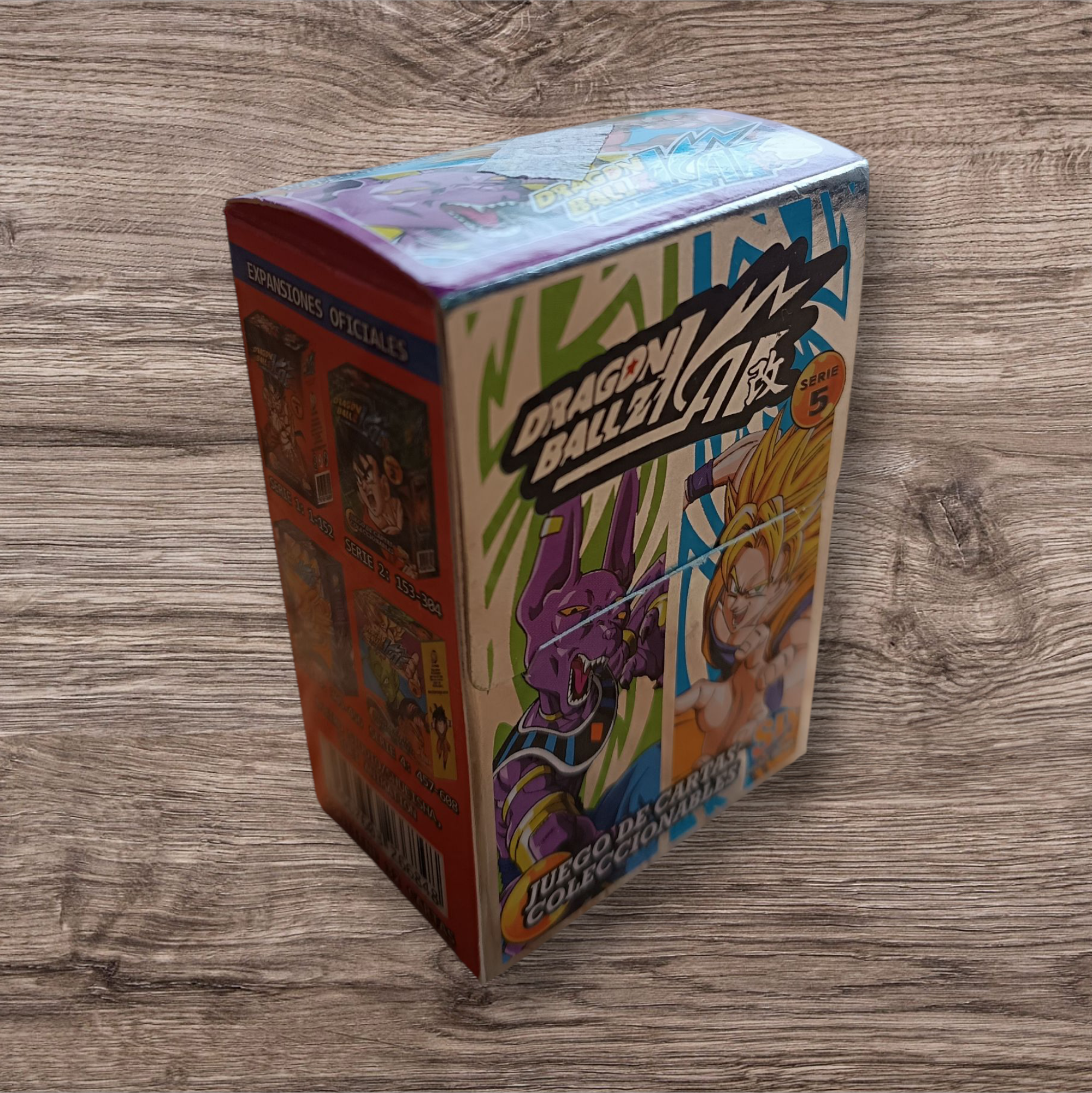 Lote 80 cartas sin repetir Dragón Ball Z serie 5